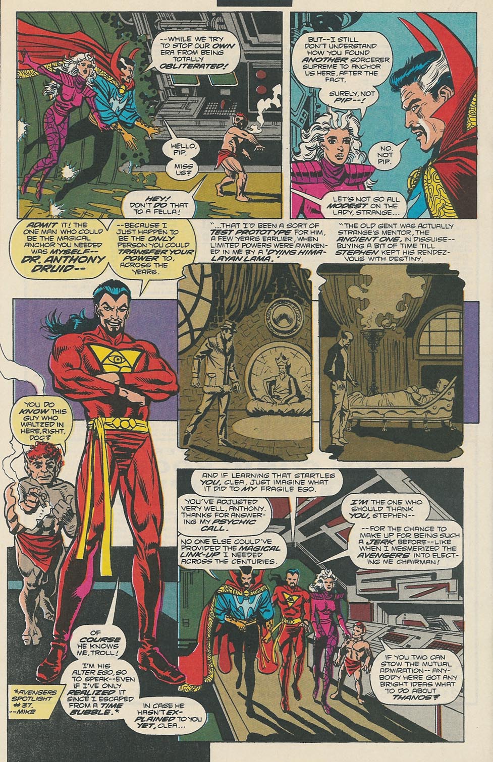 Read online Doctor Strange: Sorcerer Supreme comic -  Issue #33 - 18