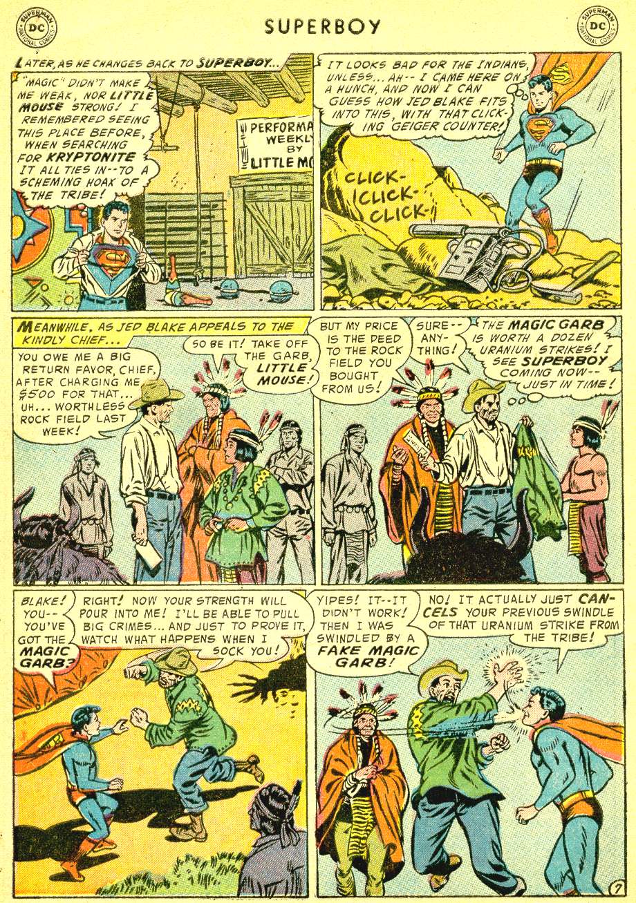 Read online Superboy (1949) comic -  Issue #41 - 8