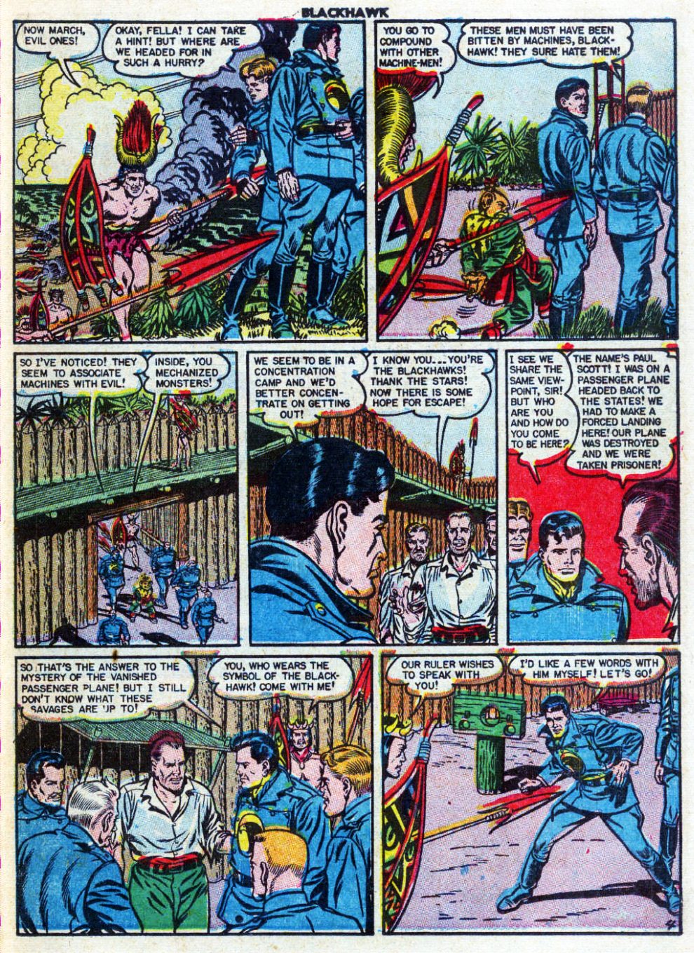 Read online Blackhawk (1957) comic -  Issue #41 - 29