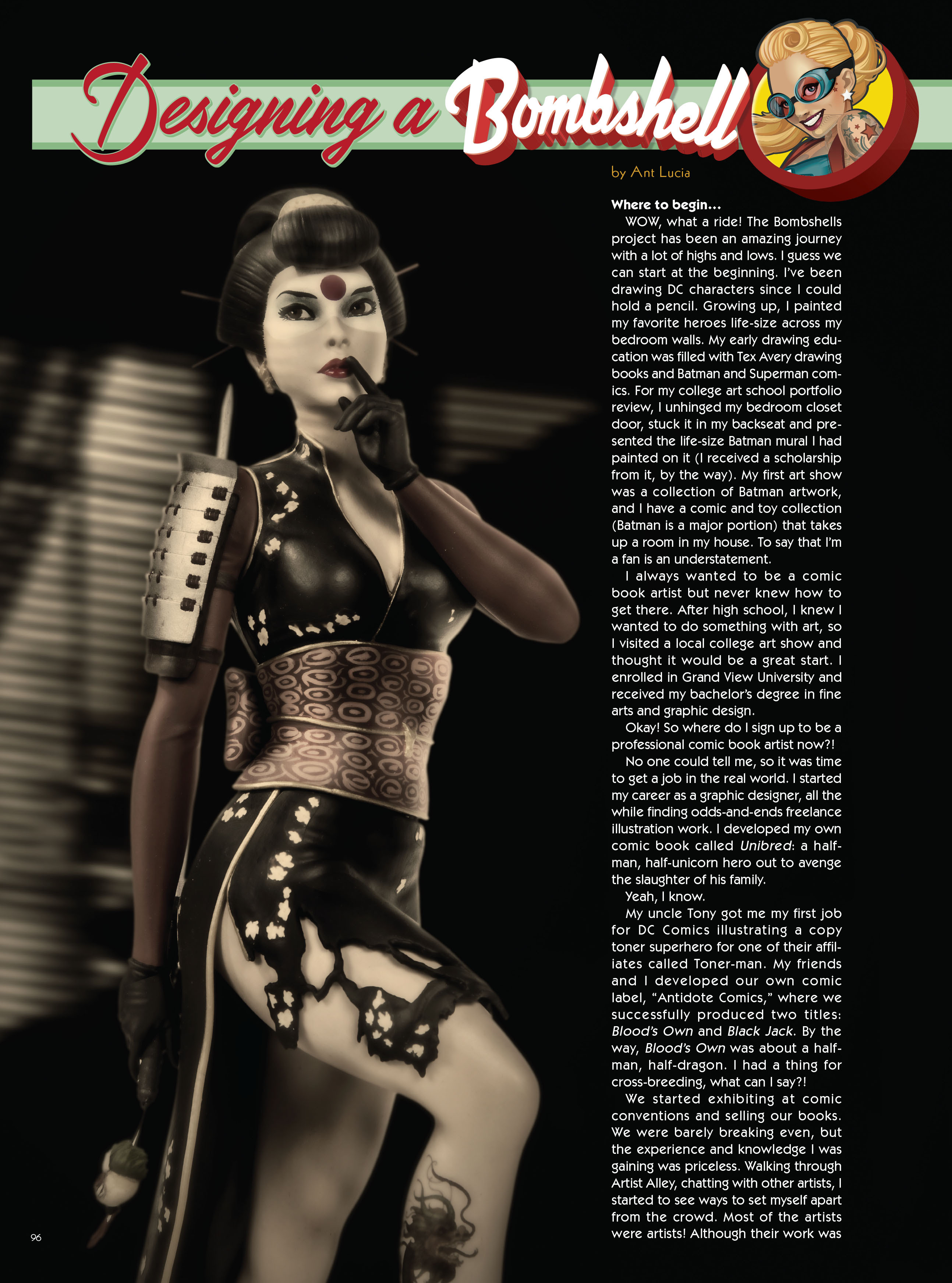 Read online The Art of DC Comics Bombshells comic -  Issue # TPB (Part 1) - 55