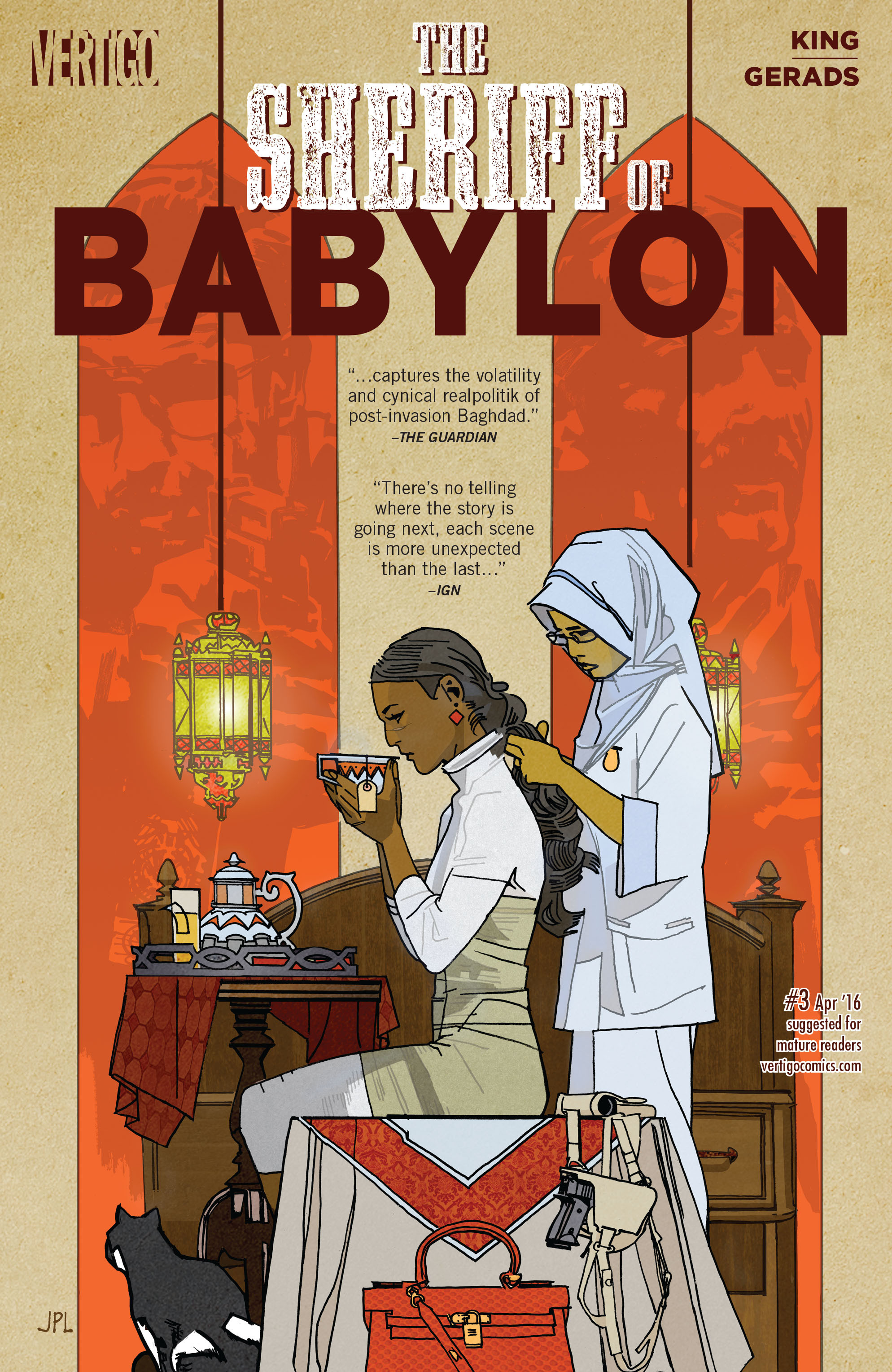 Read online The Sheriff of Babylon comic -  Issue #3 - 1