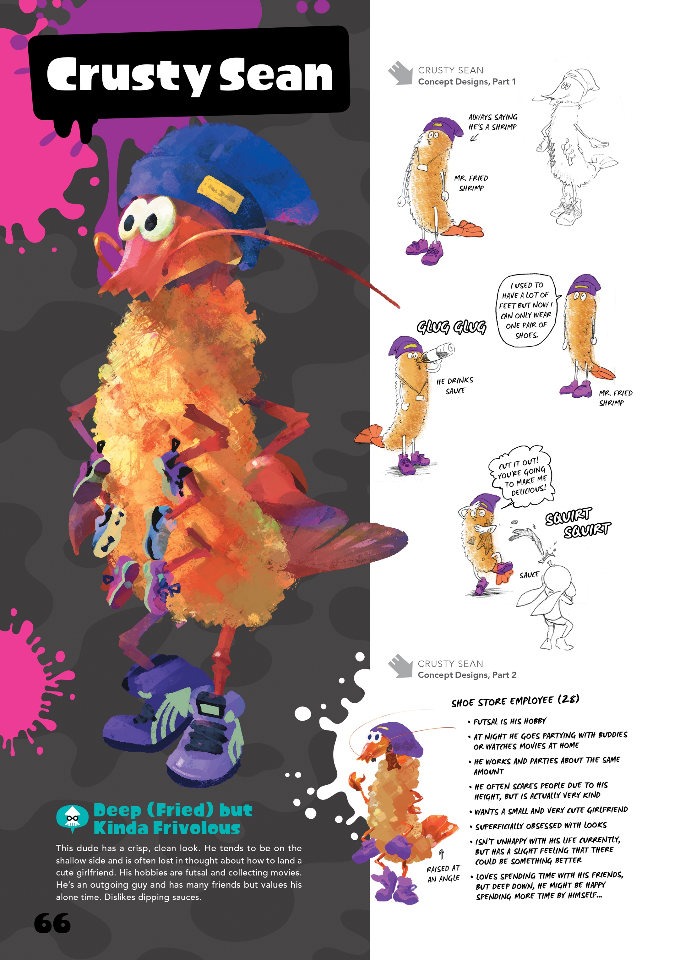 Read online The Art of Splatoon comic -  Issue # TPB (Part 1) - 56