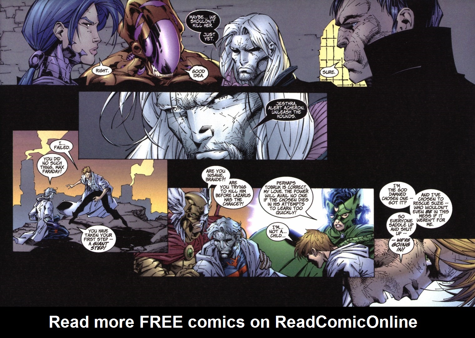 Read online Divine Right comic -  Issue #8 - 17