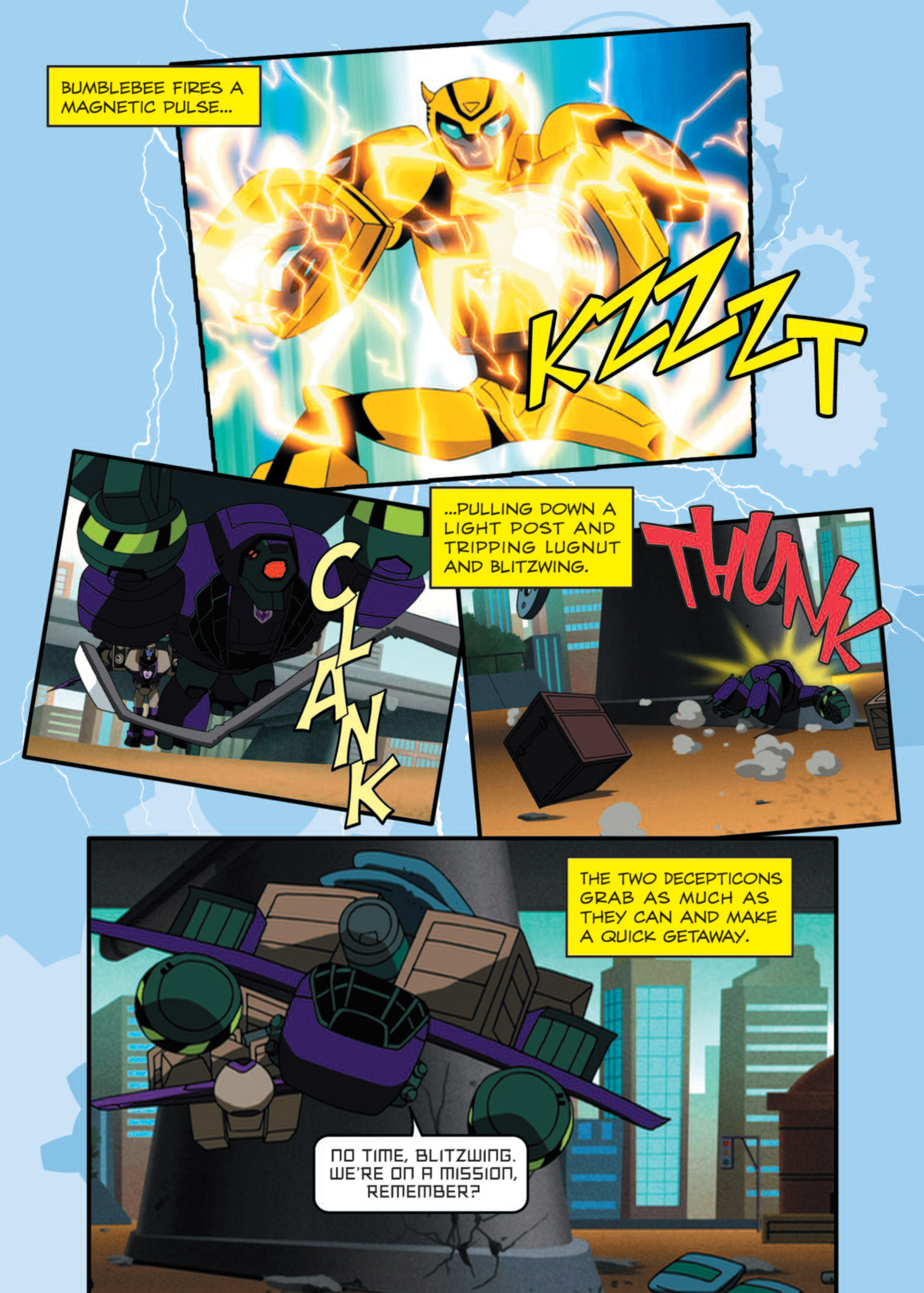 Read online Transformers Animated comic -  Issue #10 - 18