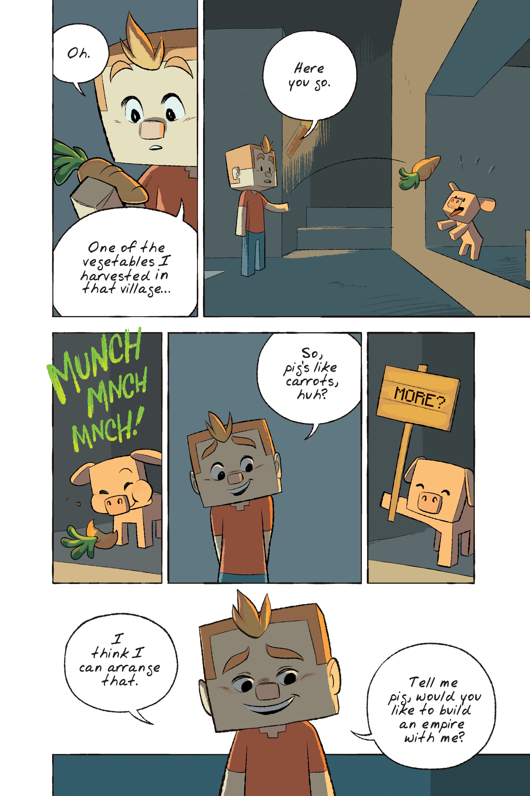 Read online Minecraft: Stories From the Overworld comic -  Issue # TPB - 74