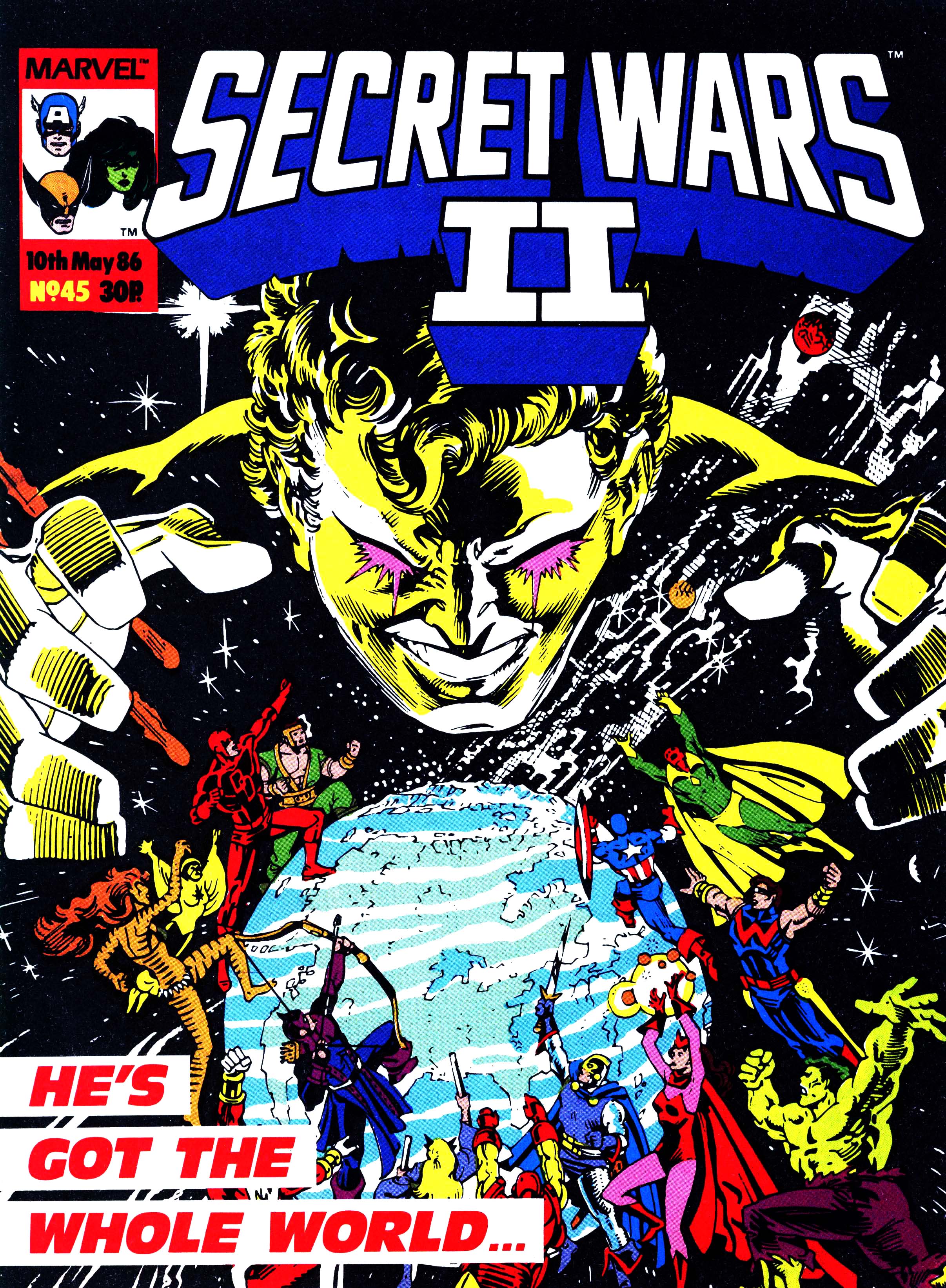 Read online Secret Wars (1985) comic -  Issue #45 - 1