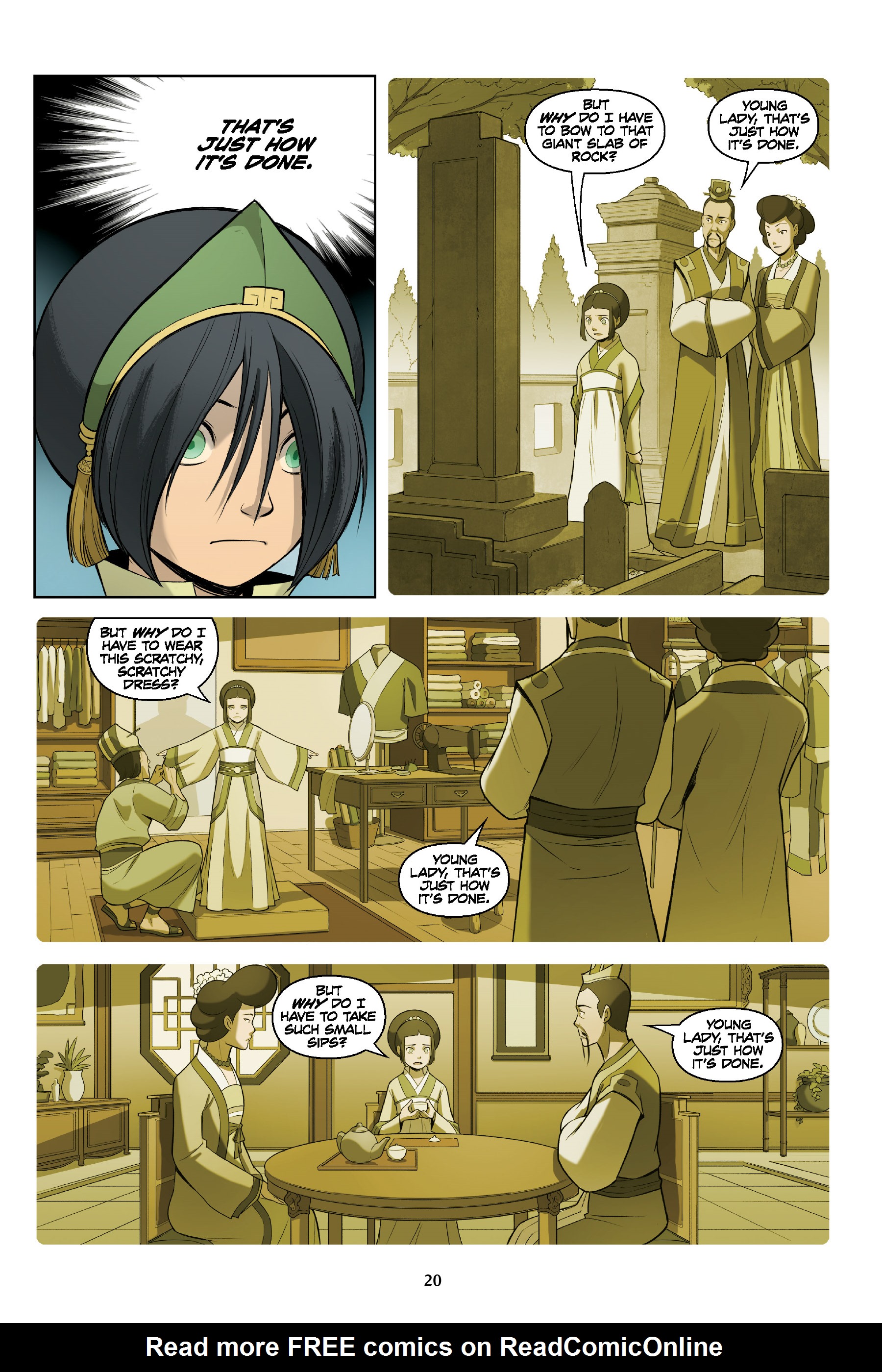 Read online Nickelodeon Avatar: The Last Airbender - The Rift comic -  Issue # _Omnibus (Part 1) - 21