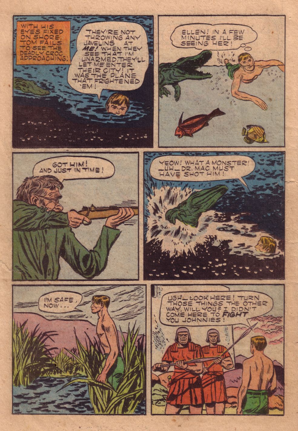 Read online Tarzan (1948) comic -  Issue #40 - 10