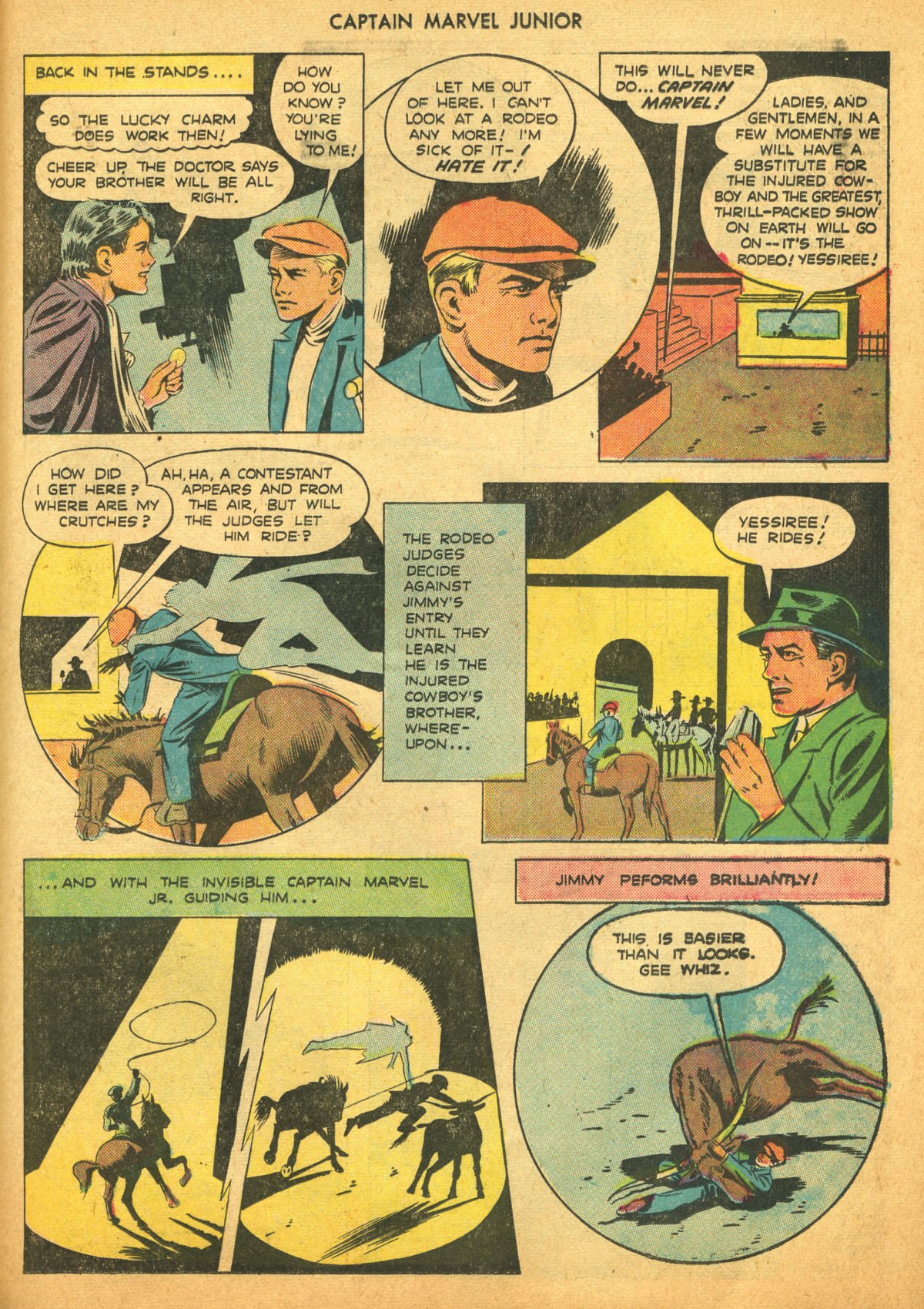 Read online Captain Marvel, Jr. comic -  Issue #17 - 33