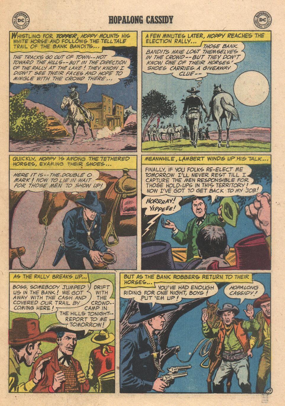 Read online Hopalong Cassidy comic -  Issue #112 - 31