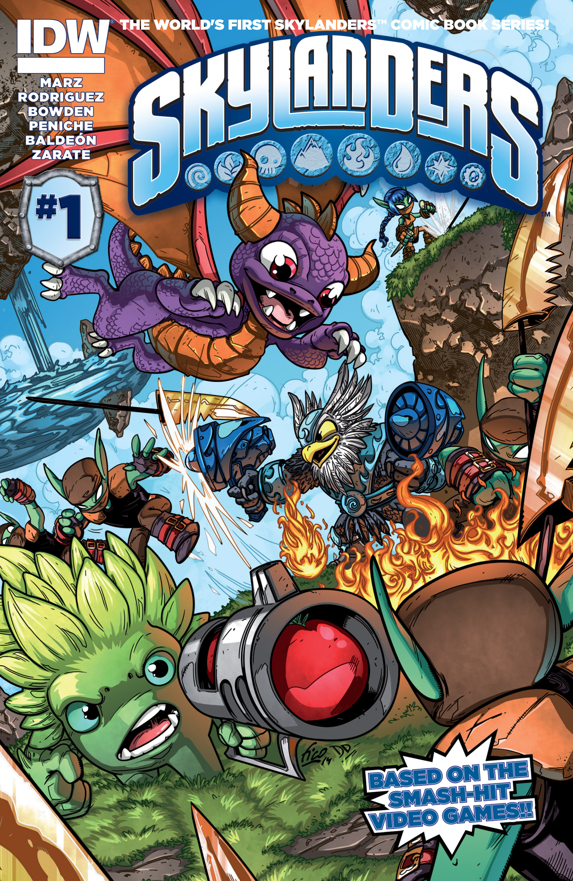 Read online Skylanders comic -  Issue #1 - 1