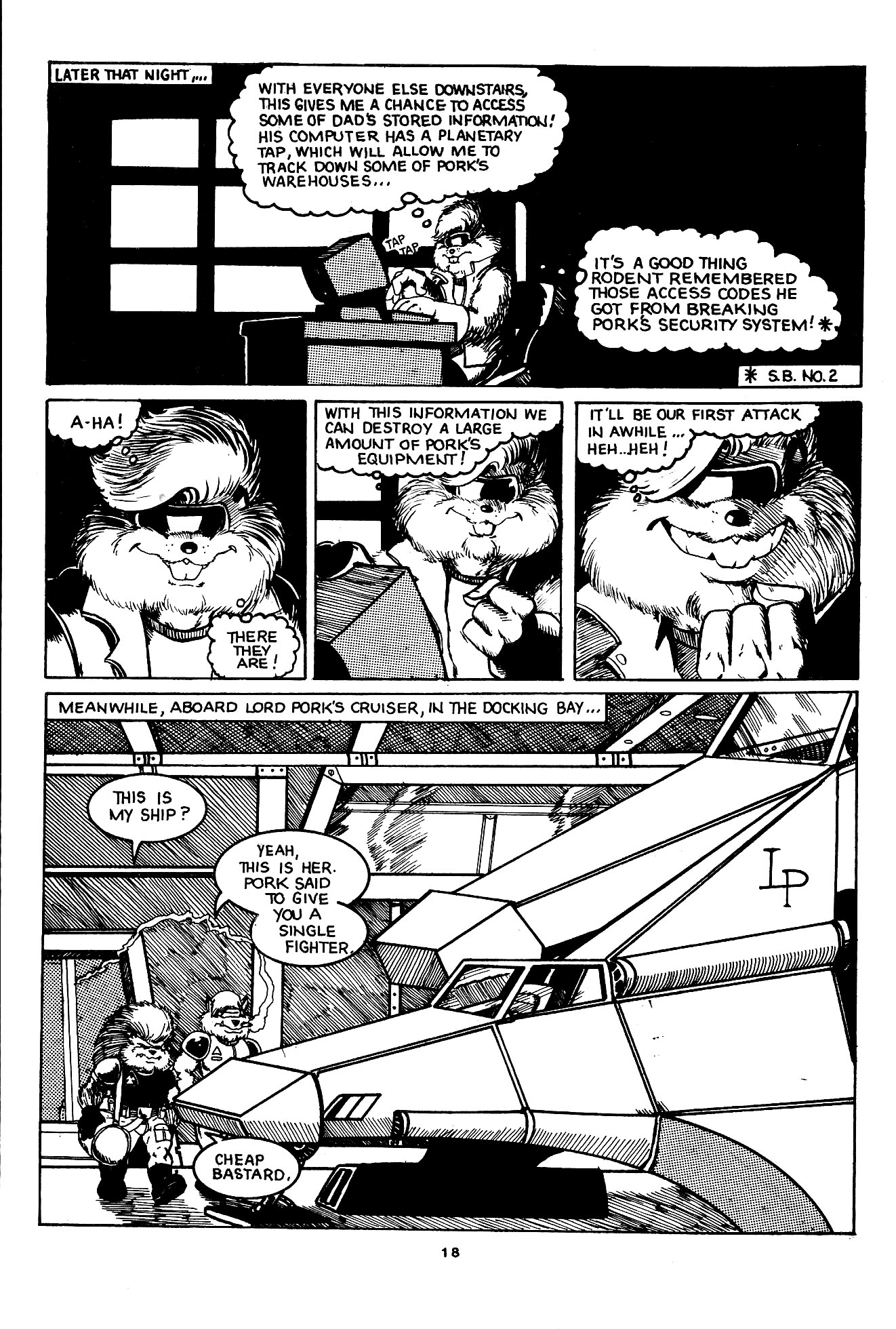 Read online Space Beaver comic -  Issue #9 - 20