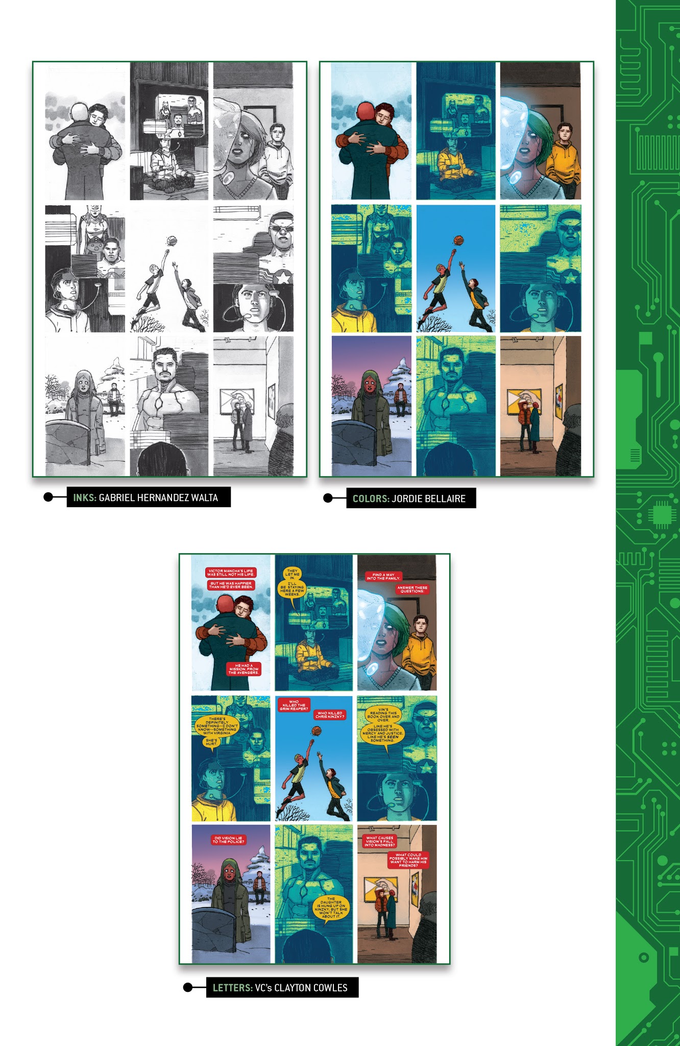 Read online Vision: Director's Cut comic -  Issue #5 - 57