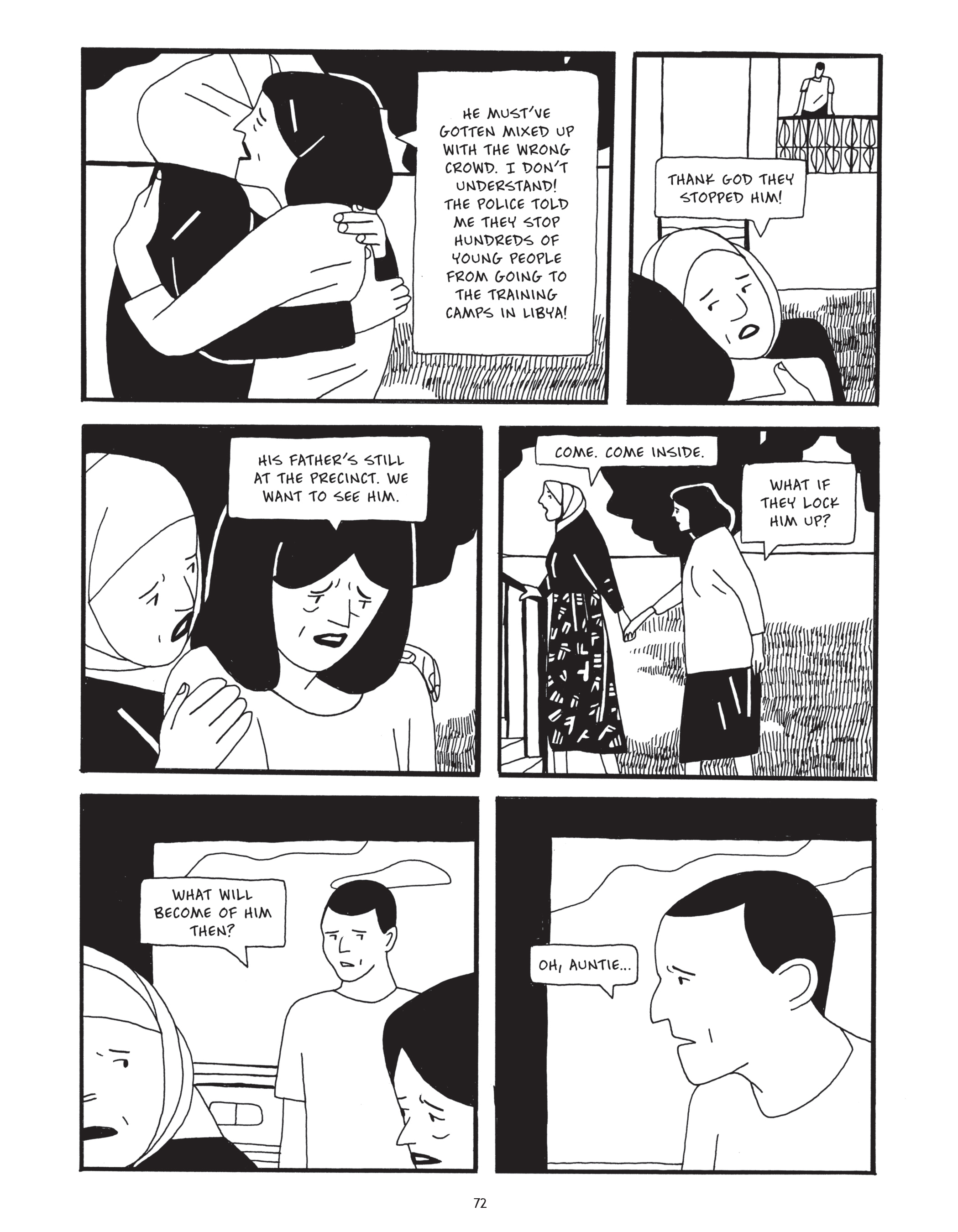 Read online After the Spring: A Story of Tunisian Youth comic -  Issue # TPB - 72
