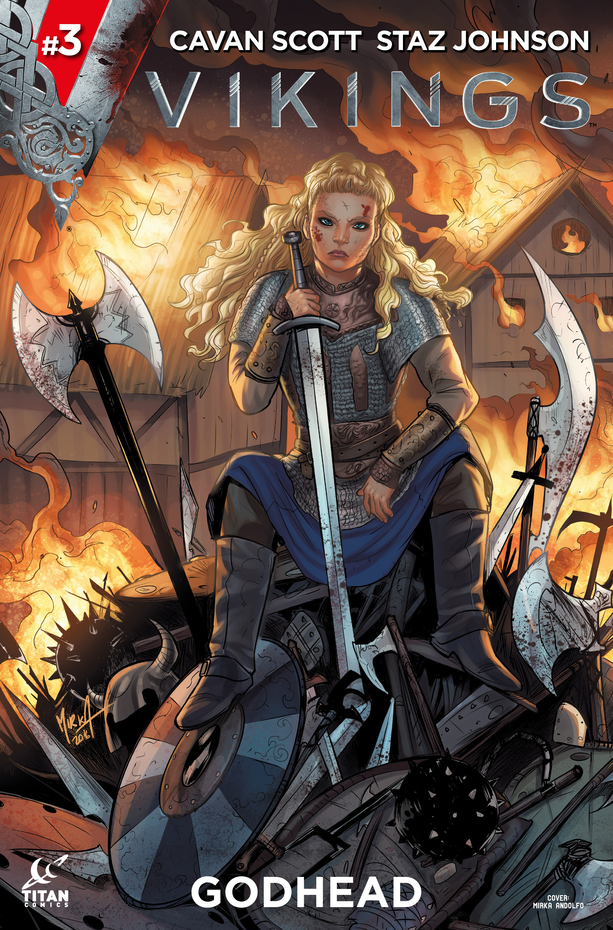 Read online Vikings: Godhead comic -  Issue #3 - 1