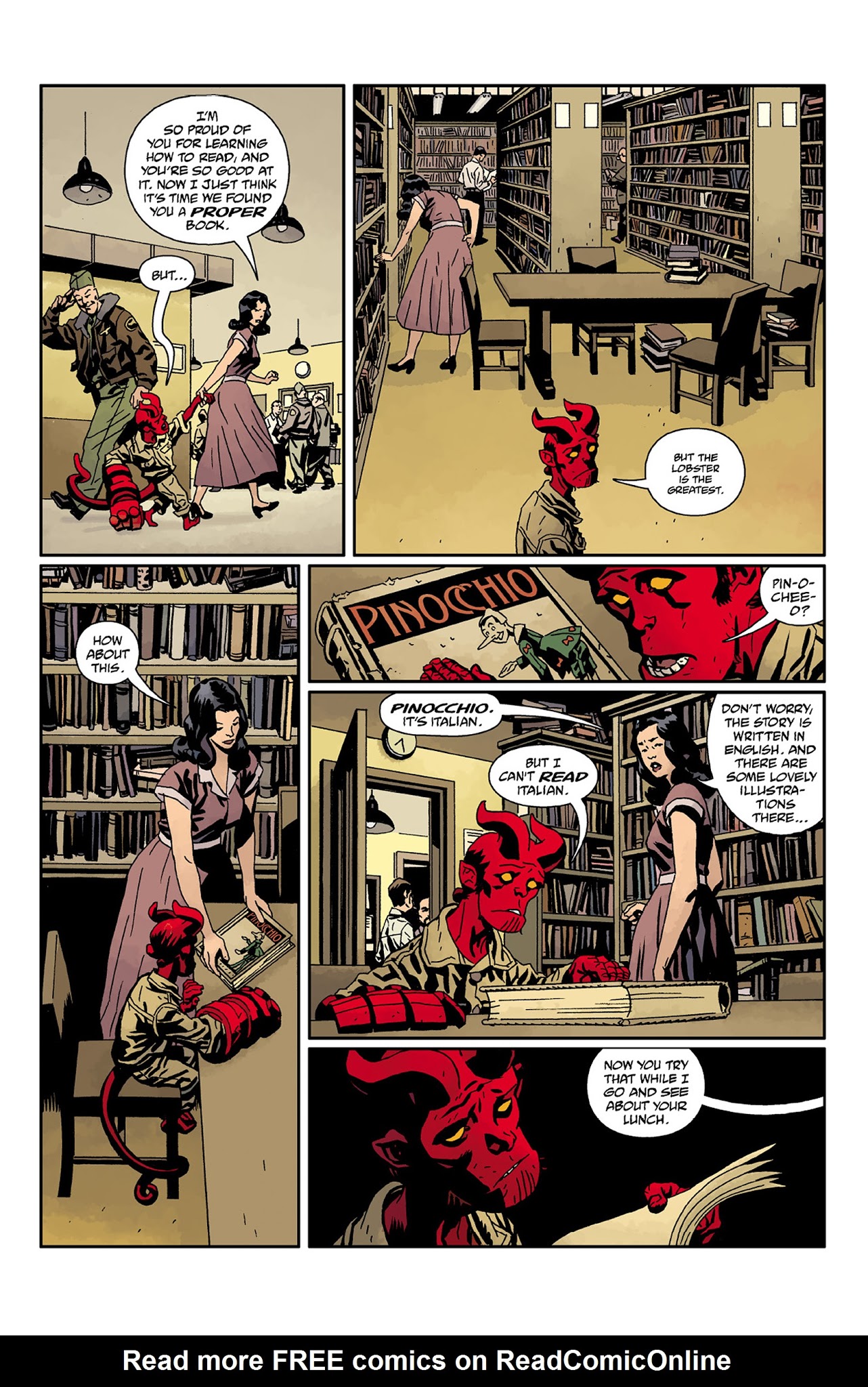 Read online Hellboy: The Midnight Circus comic -  Issue # TPB - 30