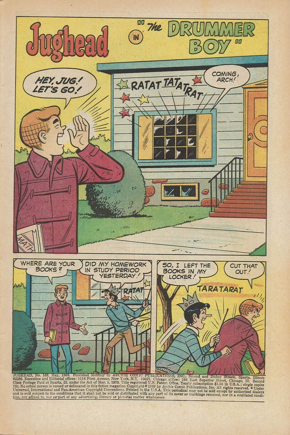 Read online Jughead (1965) comic -  Issue #168 - 3