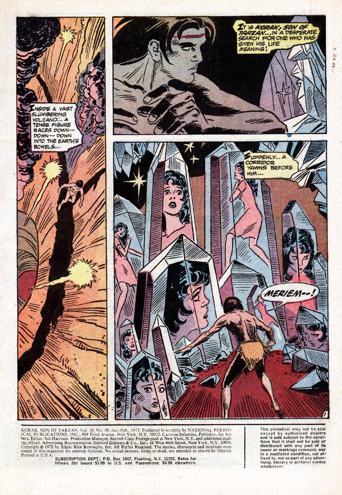 Read online Korak, Son of Tarzan (1972) comic -  Issue #50 - 3