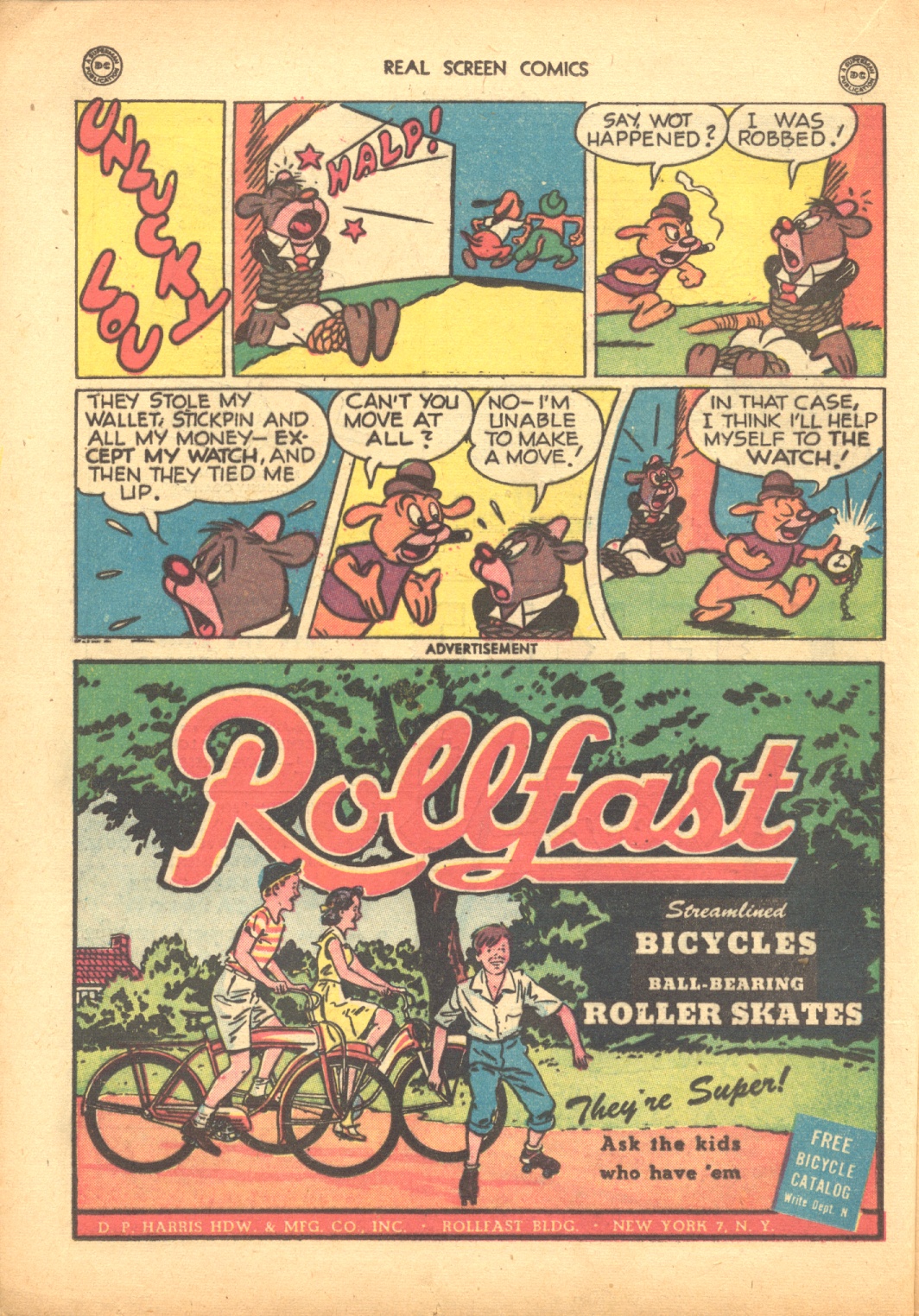 Read online Real Screen Comics comic -  Issue #12 - 22