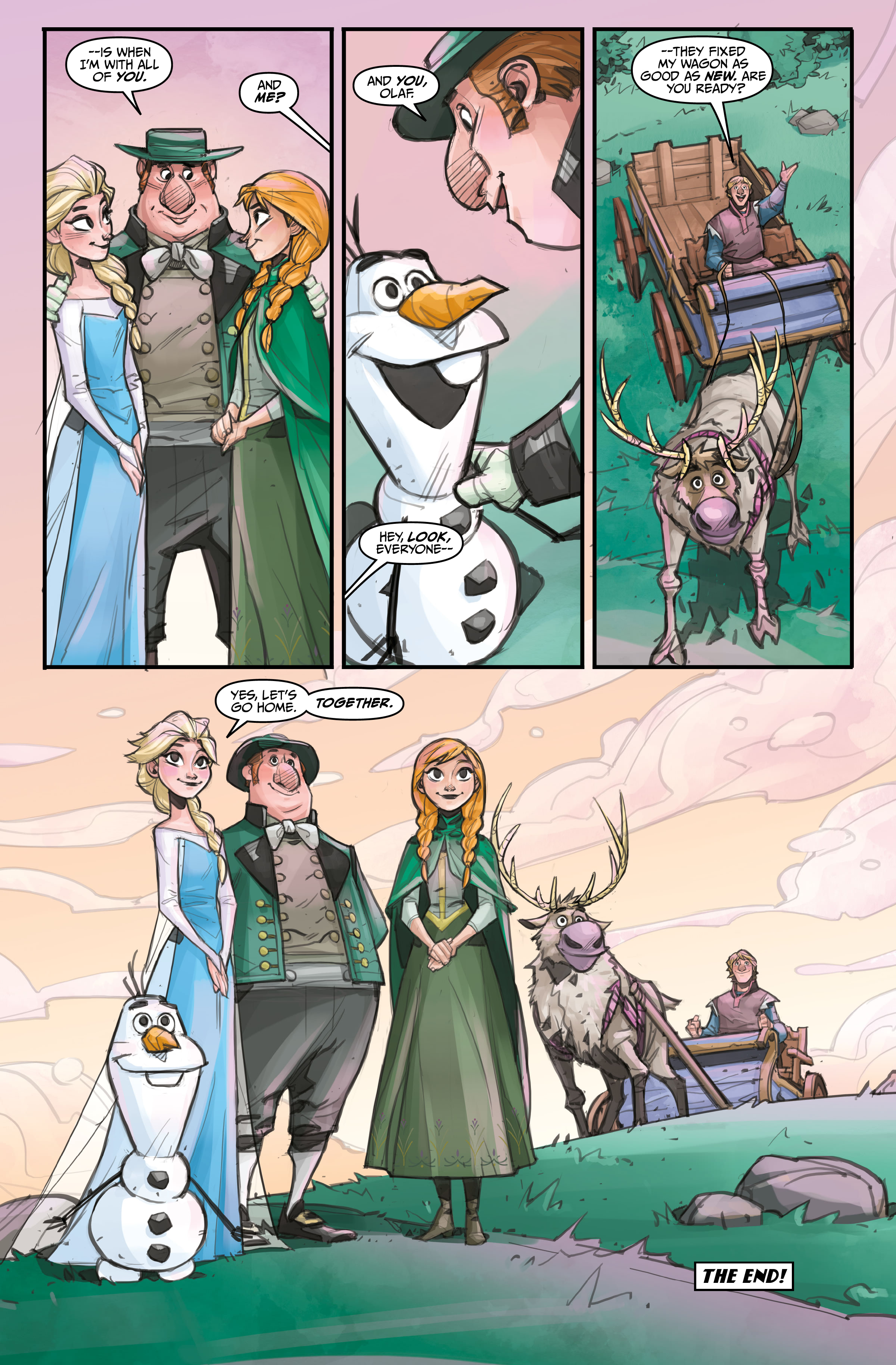 Read online Disney Frozen Library Edition comic -  Issue # TPB (Part 2) - 46