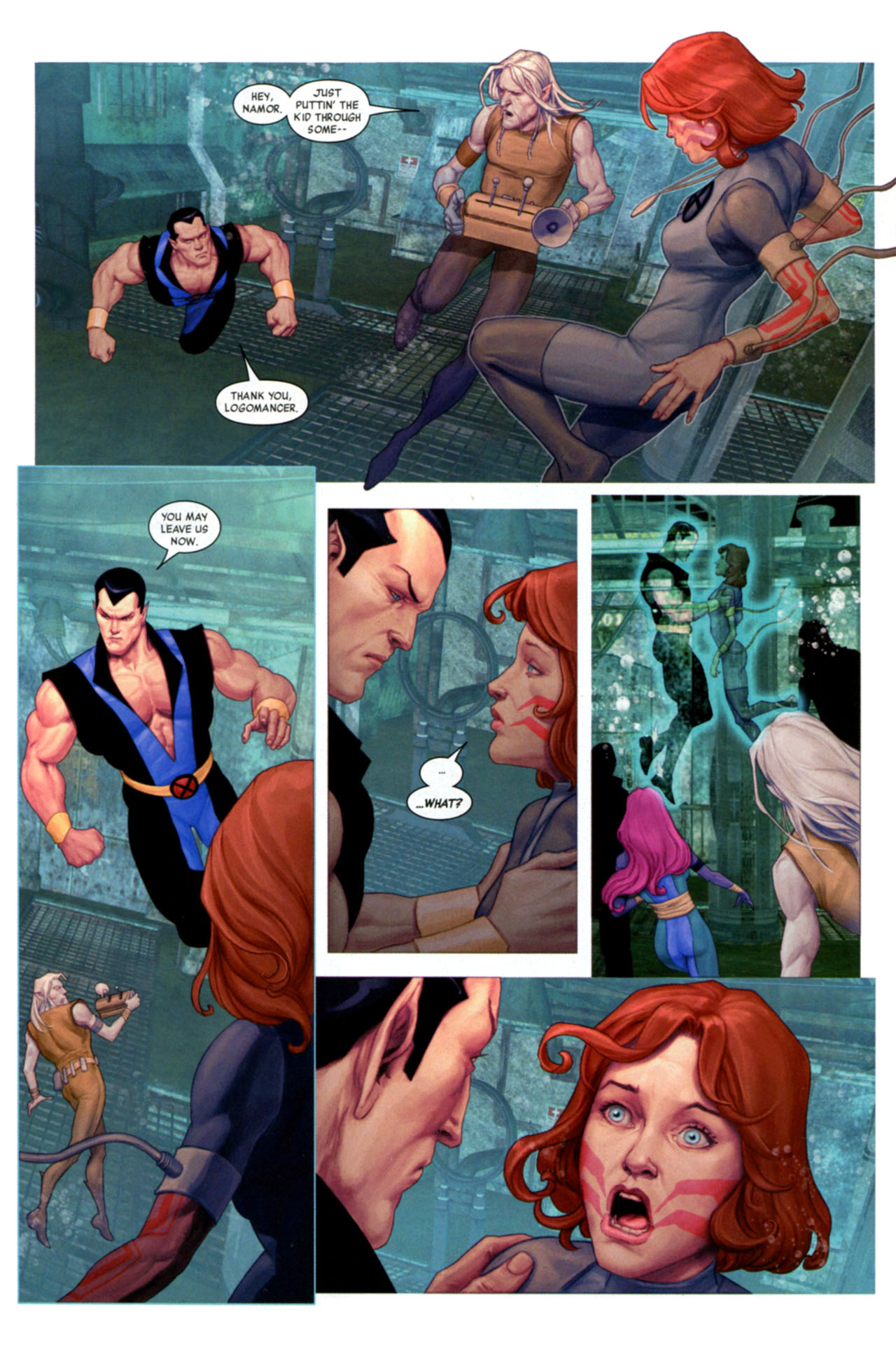 Read online Namor: The First Mutant comic -  Issue #6 - 10