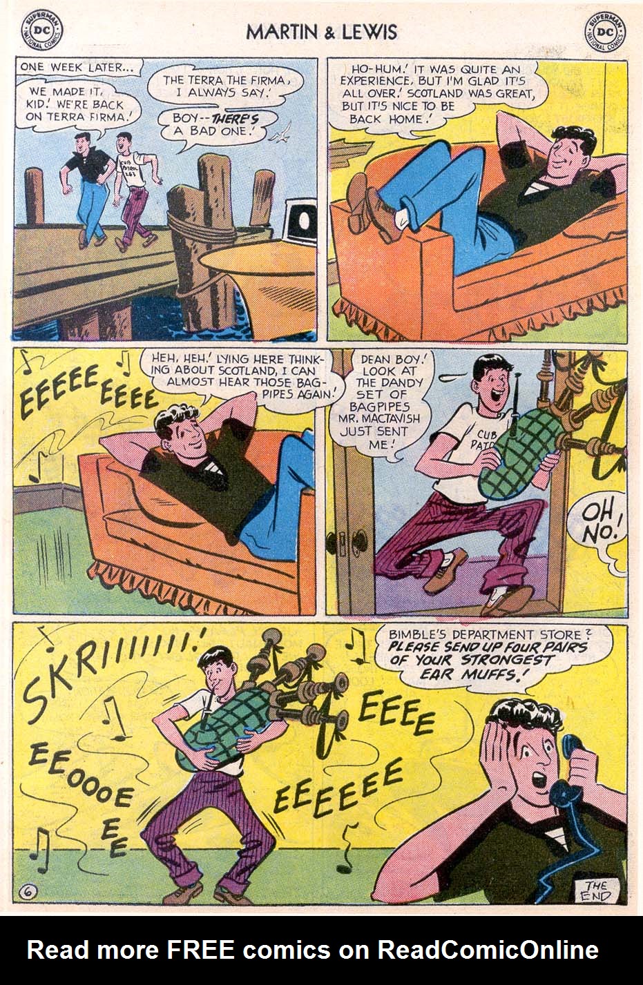 Read online The Adventures of Dean Martin and Jerry Lewis comic -  Issue #39 - 30