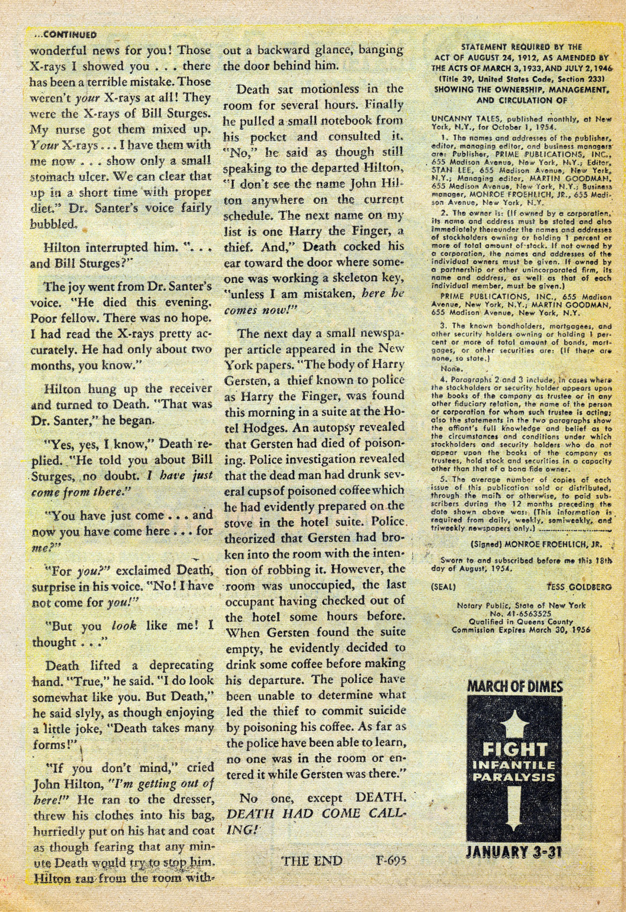 Read online Uncanny Tales comic -  Issue #29 - 26