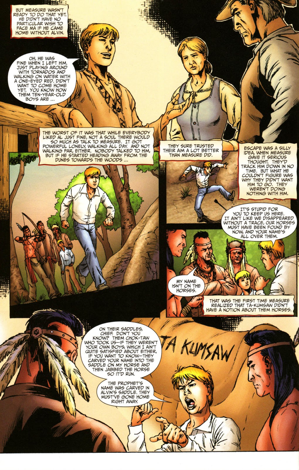 Red Prophet: The Tales of Alvin Maker issue 7 - Page 6