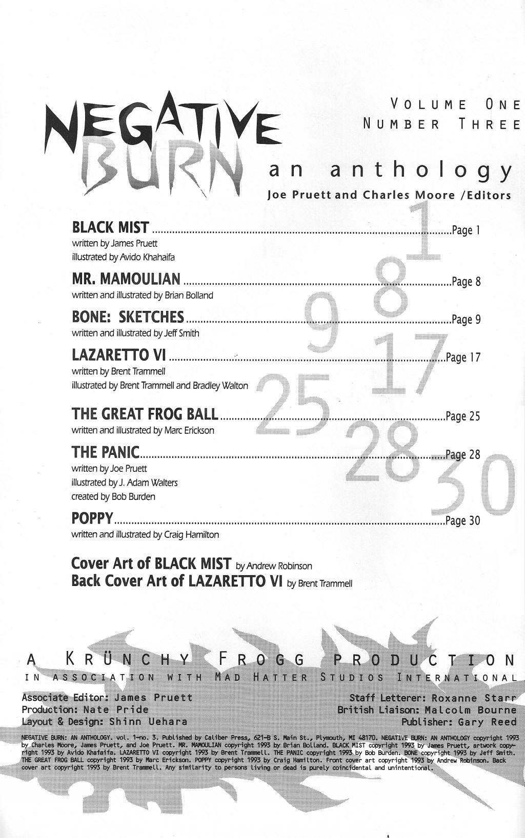 Read online Negative Burn comic -  Issue #3 - 2