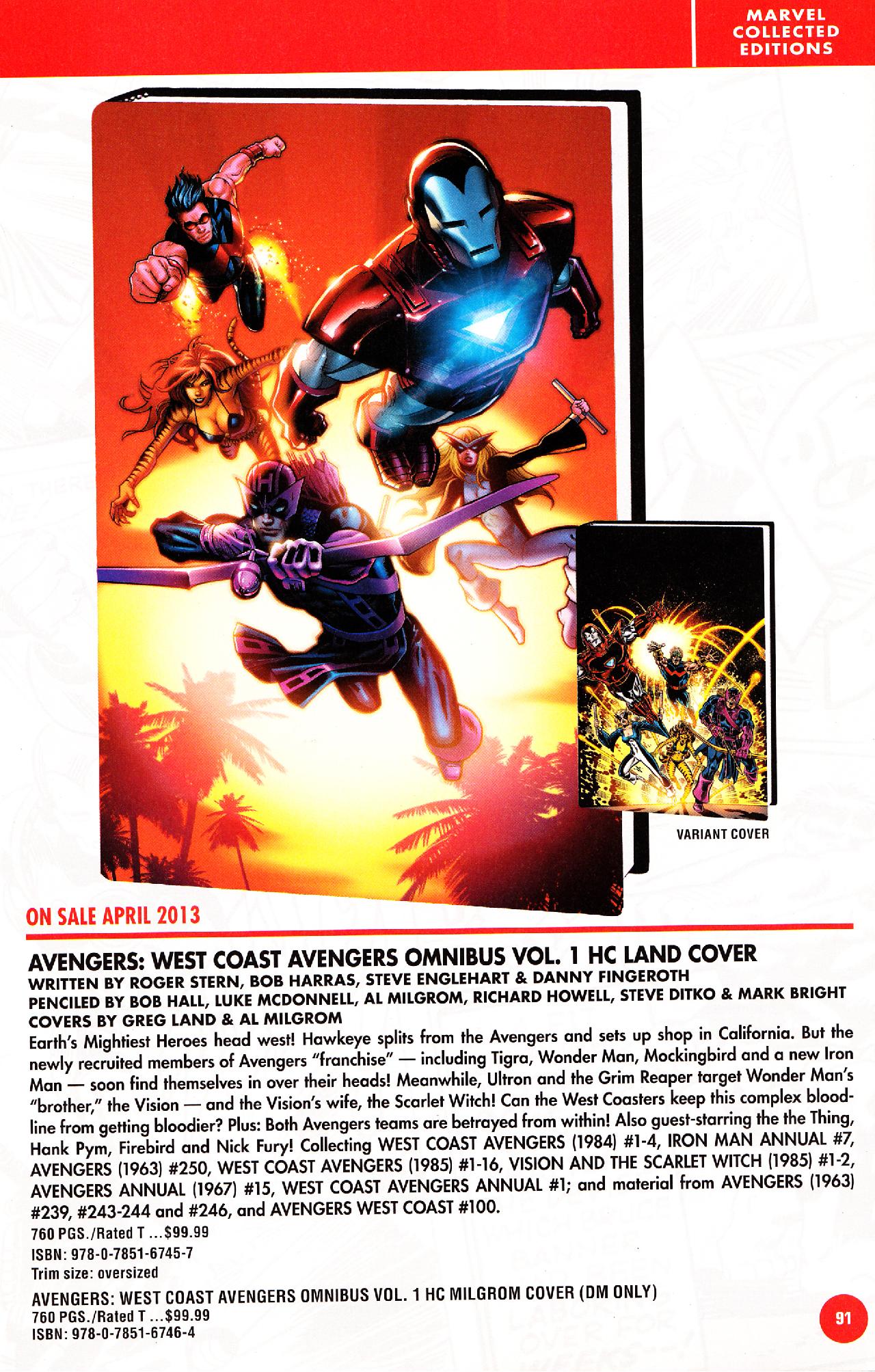 Read online Marvel Previews comic -  Issue #4 - 94