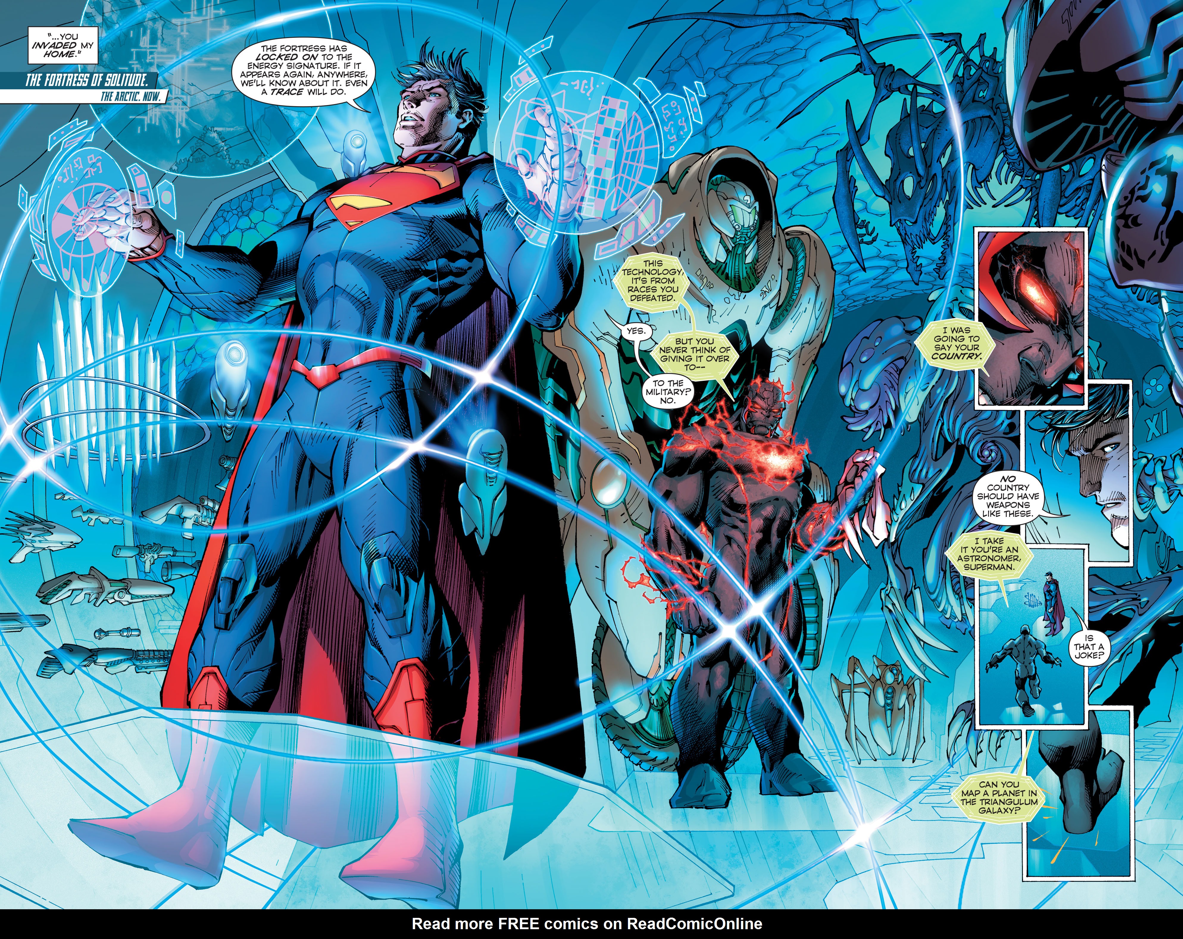 Read online Superman Unchained (2013) comic -  Issue #5 - 12