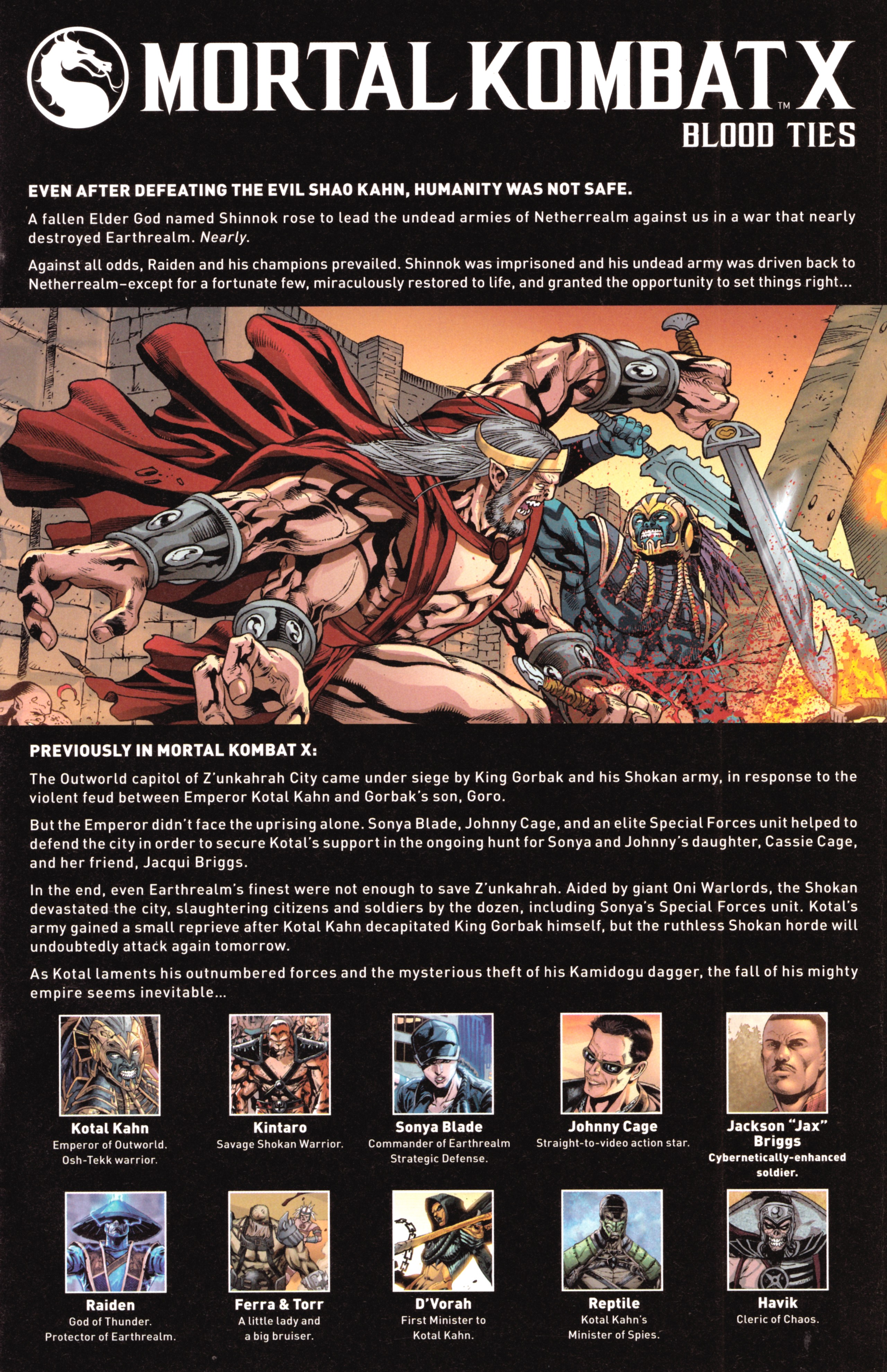 Read online Mortal Kombat X [II] comic -  Issue #7 - 3
