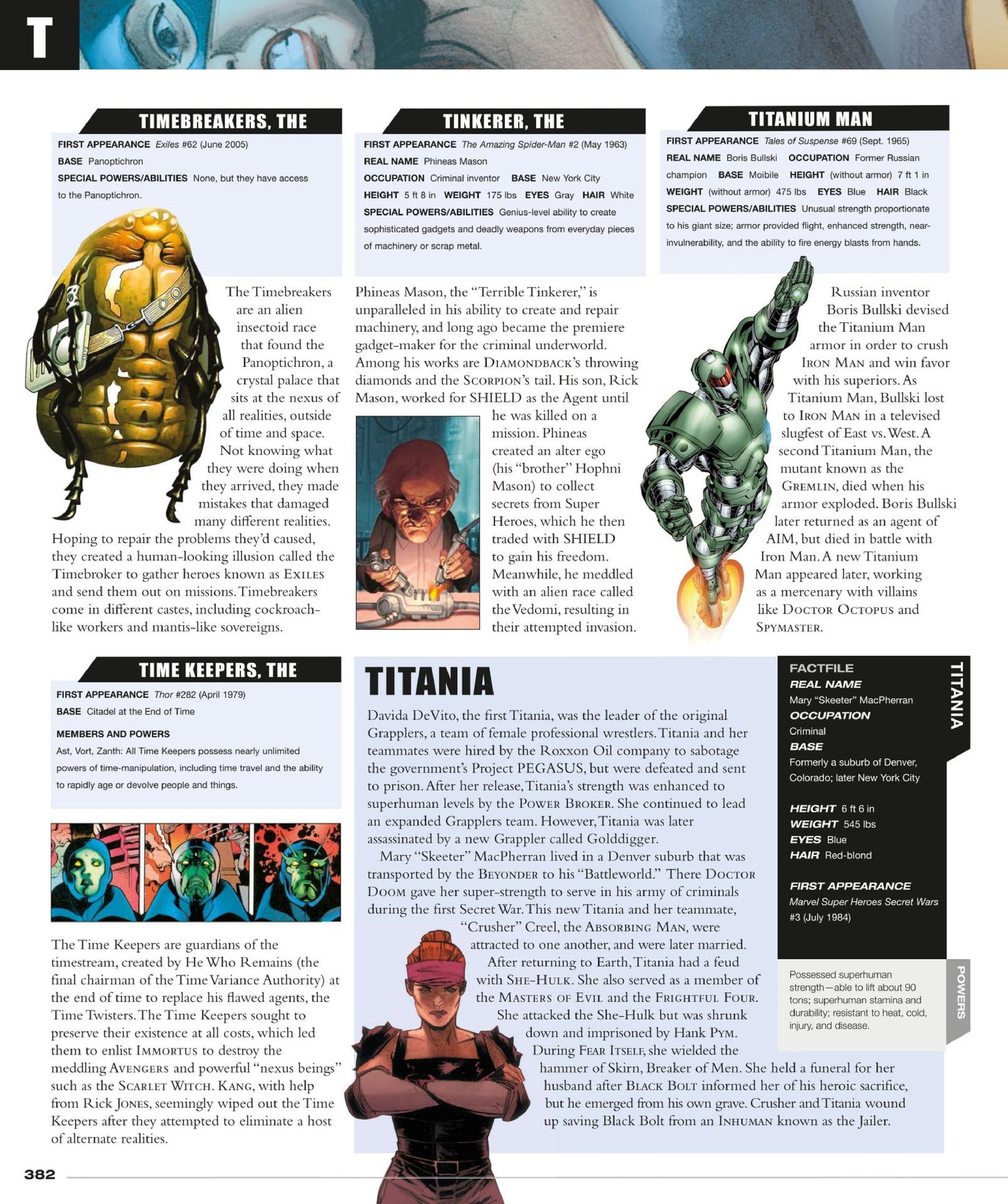 Read online Marvel Encyclopedia, New Edition comic -  Issue # TPB (Part 4) - 85