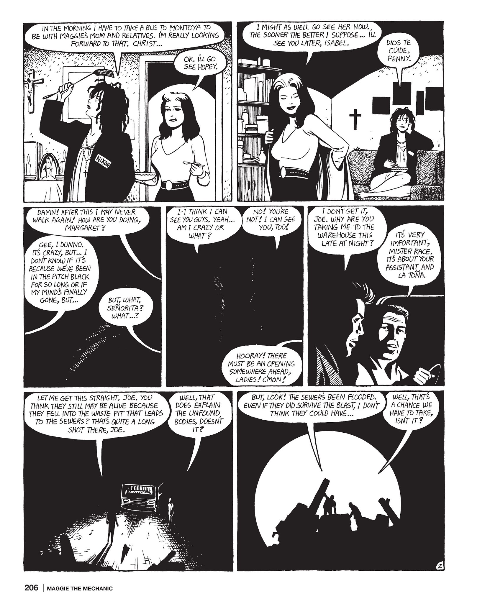 Read online Maggie the Mechanic: The Love & Rockets Library - Locas comic -  Issue # TPB (Part 3) - 17
