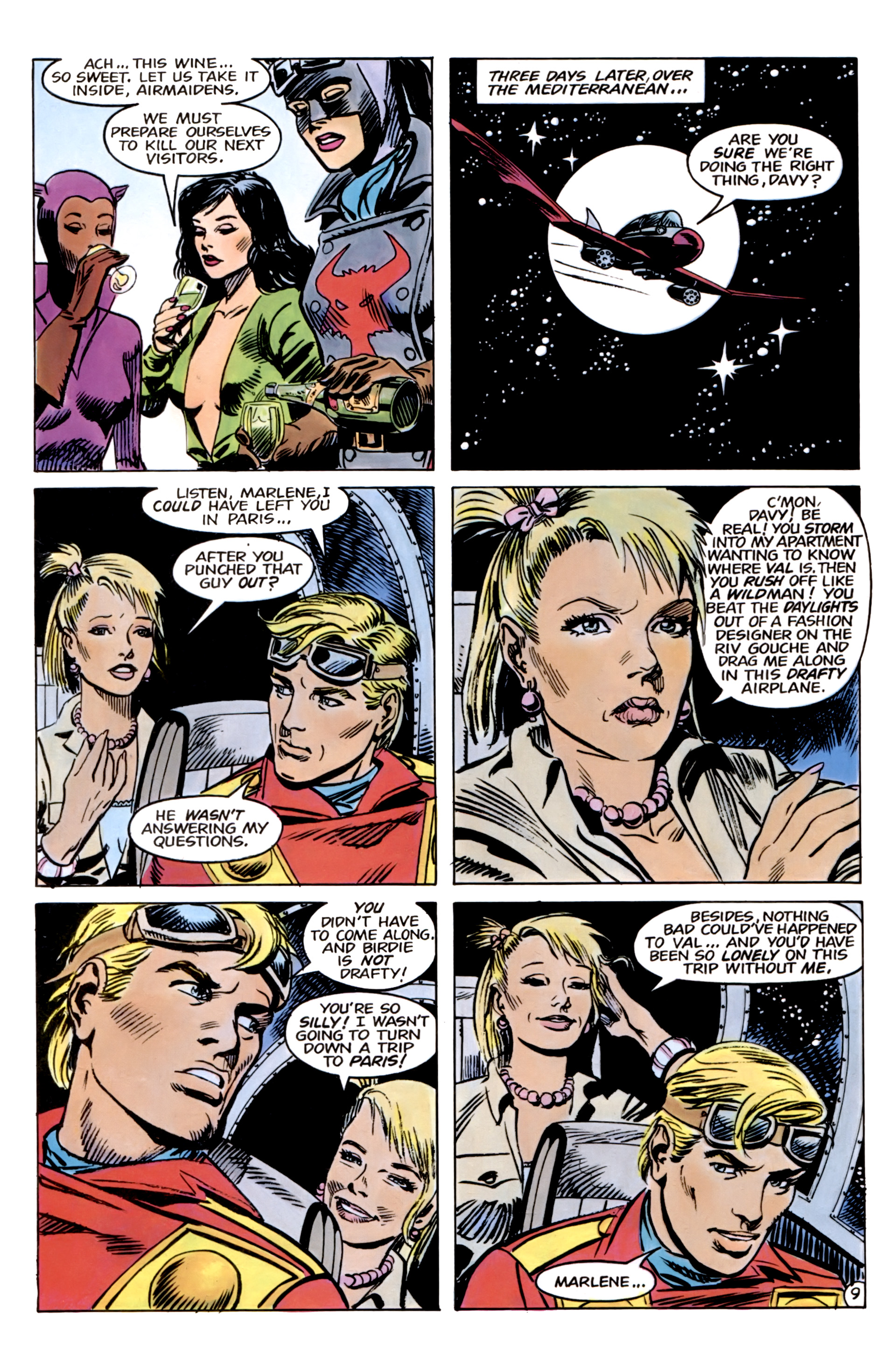 Read online Airboy Versus The Air Maidens comic -  Issue # Full - 11