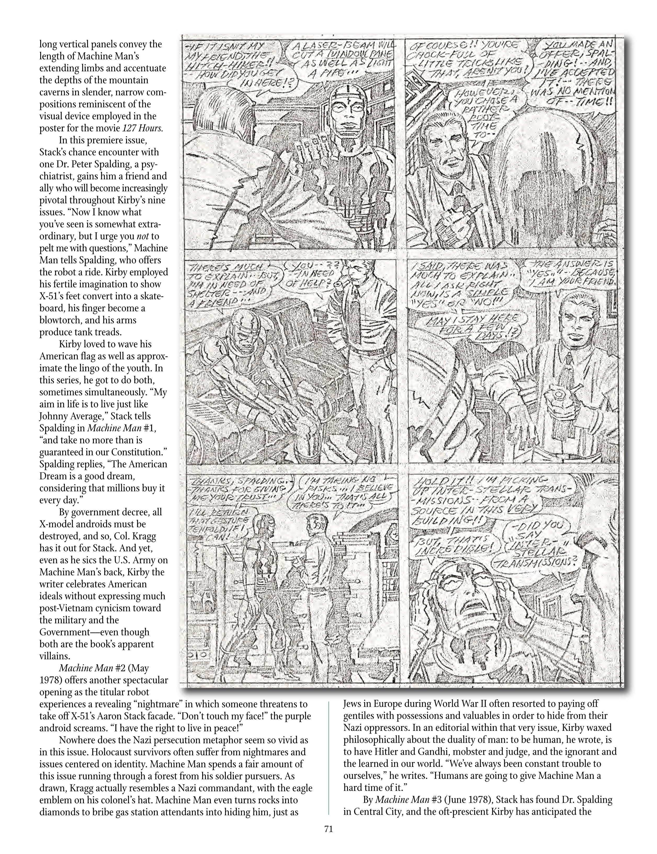 Read online The Jack Kirby Collector comic -  Issue #68 - 73