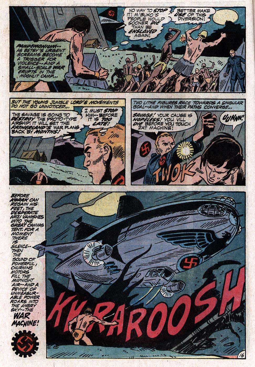 Read online Korak, Son of Tarzan (1972) comic -  Issue #47 - 16