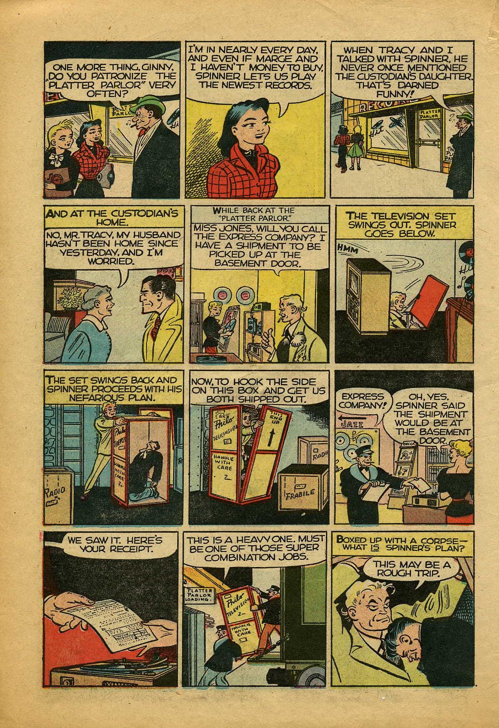 Read online Dick Tracy comic -  Issue #78 - 10