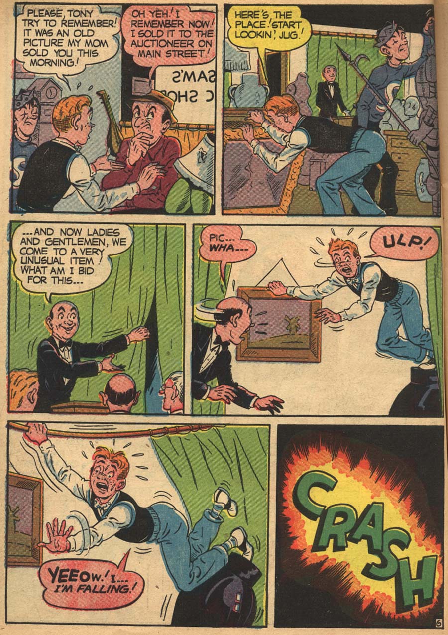 Read online Pep Comics comic -  Issue #61 - 9