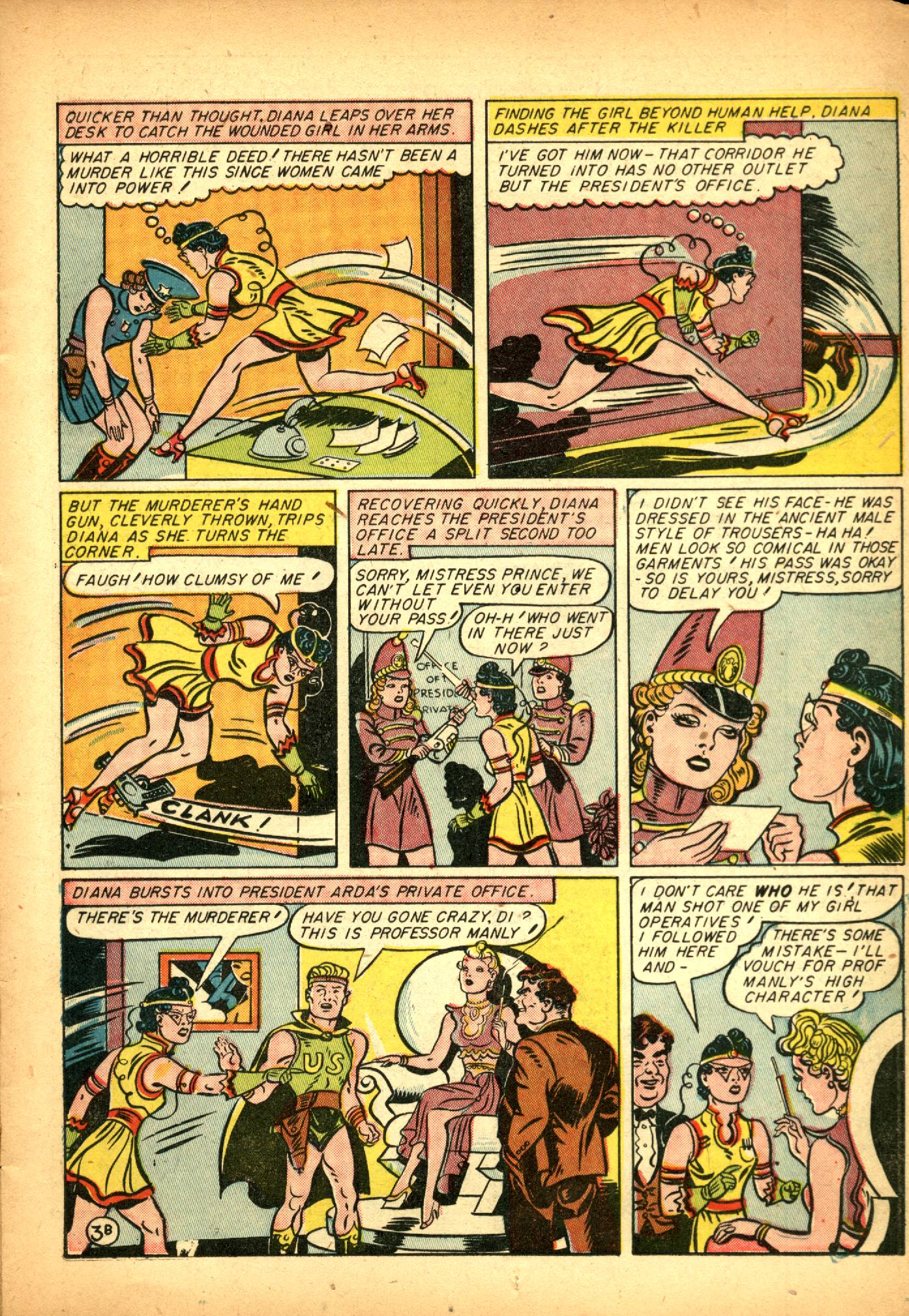 Read online Wonder Woman (1942) comic -  Issue #7 - 19