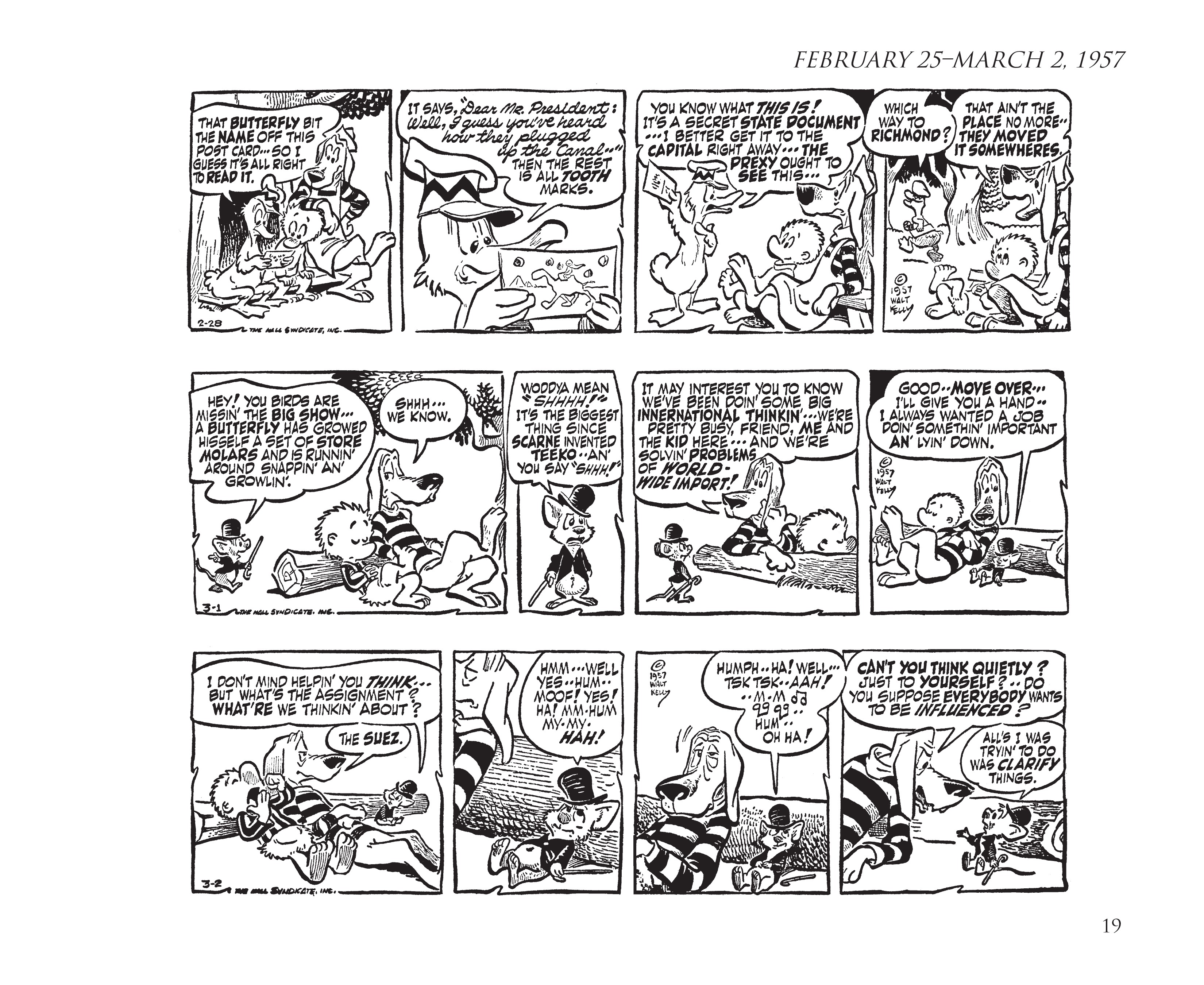Read online Pogo by Walt Kelly: The Complete Syndicated Comic Strips comic -  Issue # TPB 5 (Part 1) - 28