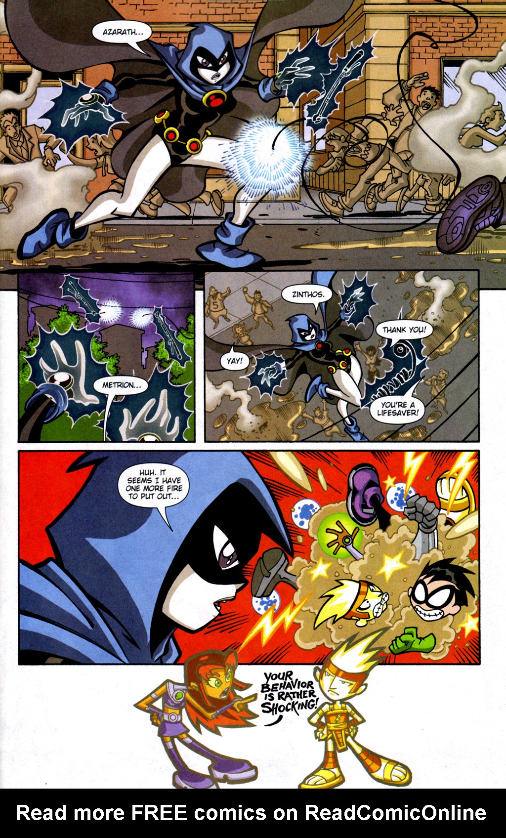 Read online Teen Titans Go! (2003) comic -  Issue #6 - 17