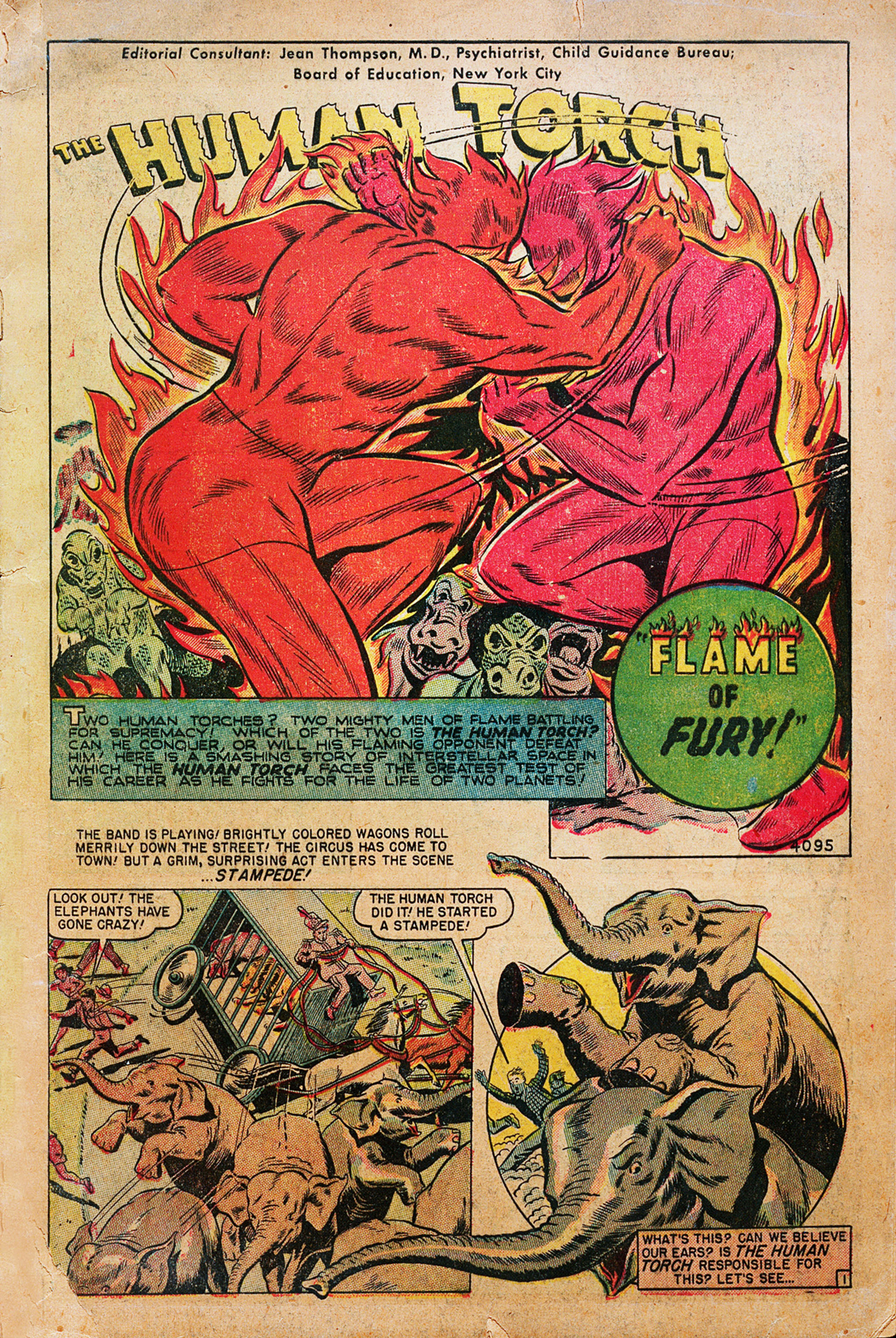 Read online The Human Torch (1940) comic -  Issue #35 - 3