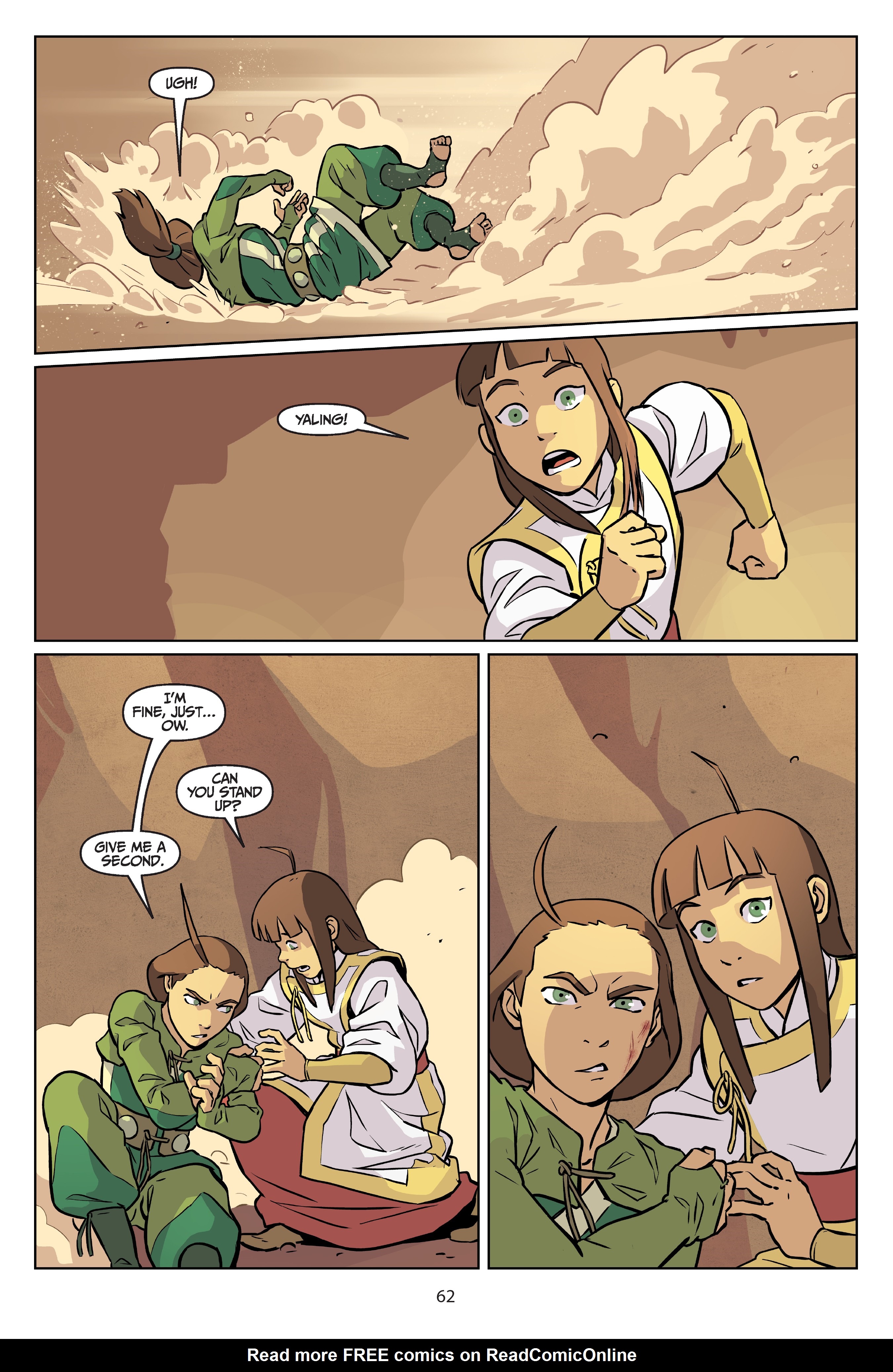 Read online Nickelodeon Avatar: The Last Airbender - Imbalance comic -  Issue # TPB 2 - 63