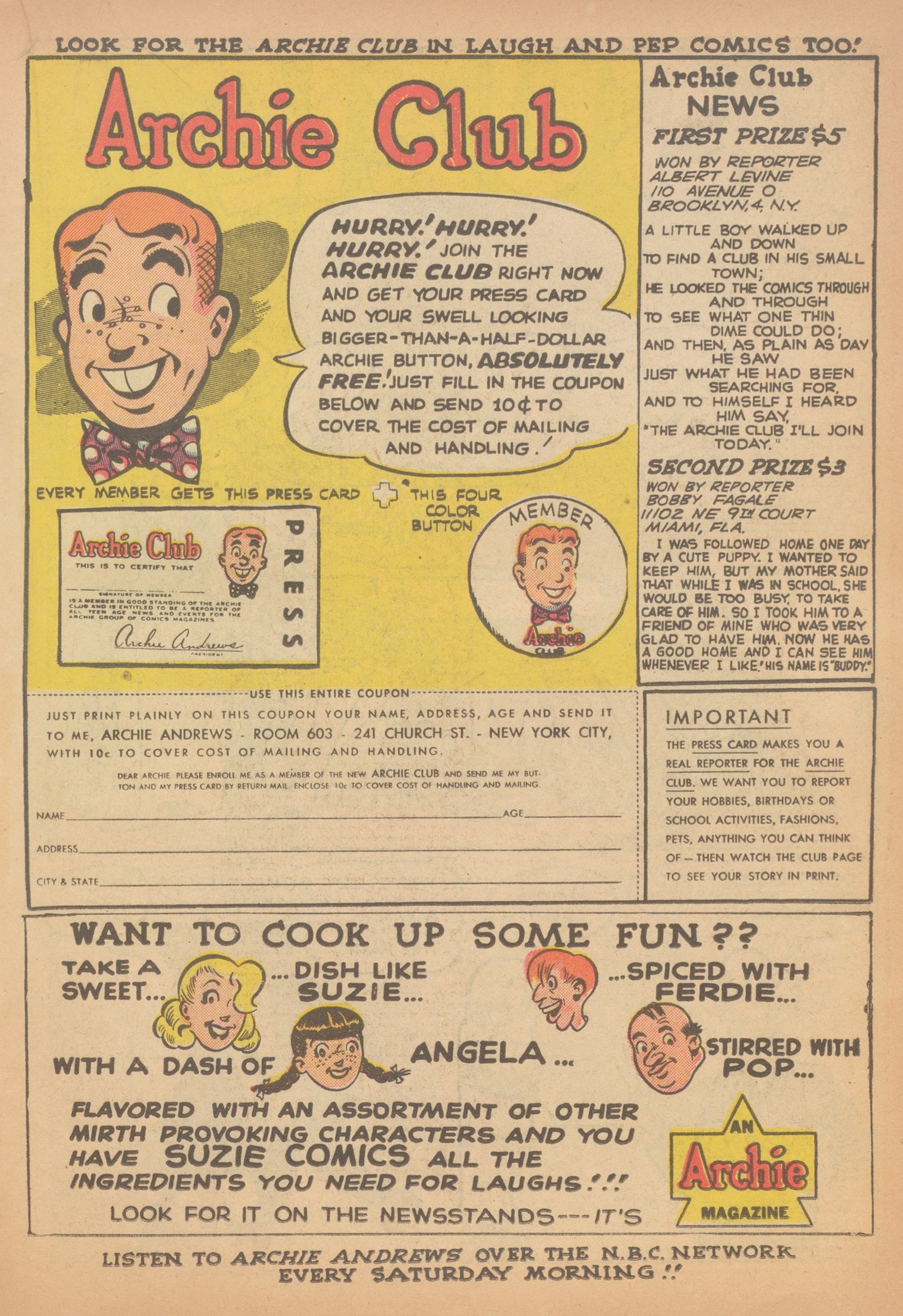 Read online Pep Comics comic -  Issue #71 - 27