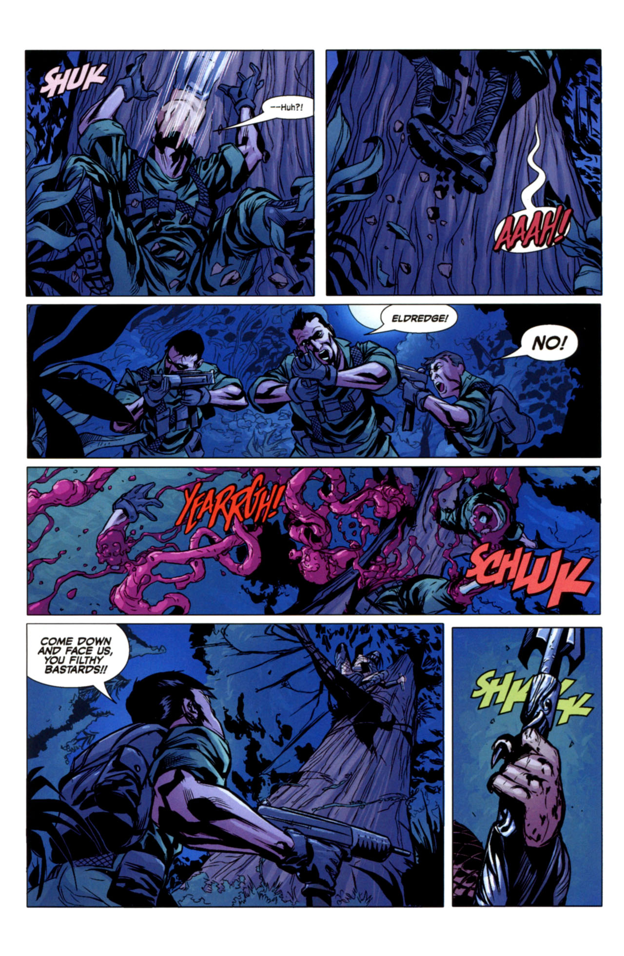 Read online Predators (2010) comic -  Issue #1 - 12