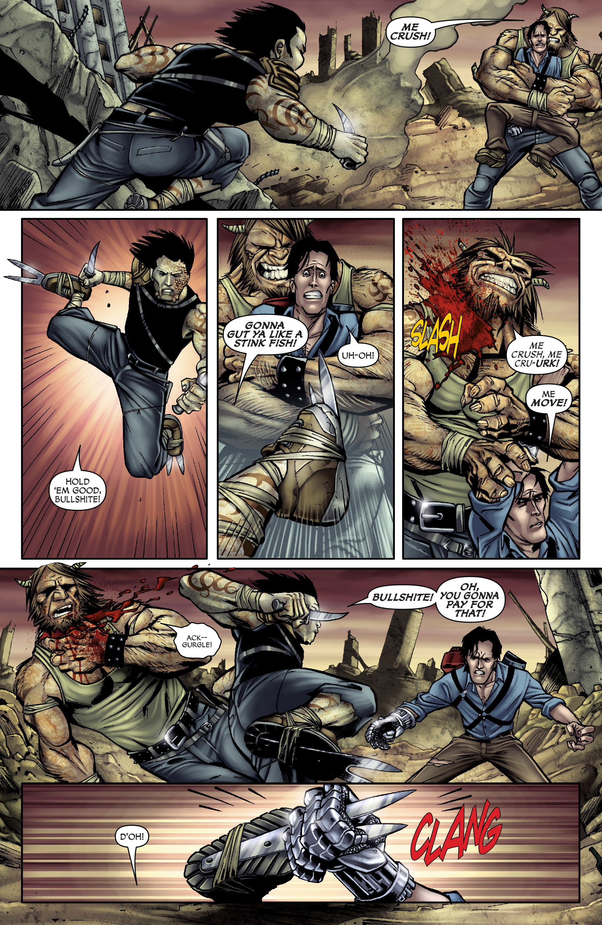 Read online Army of Darkness From the Ashes comic Issue Army of