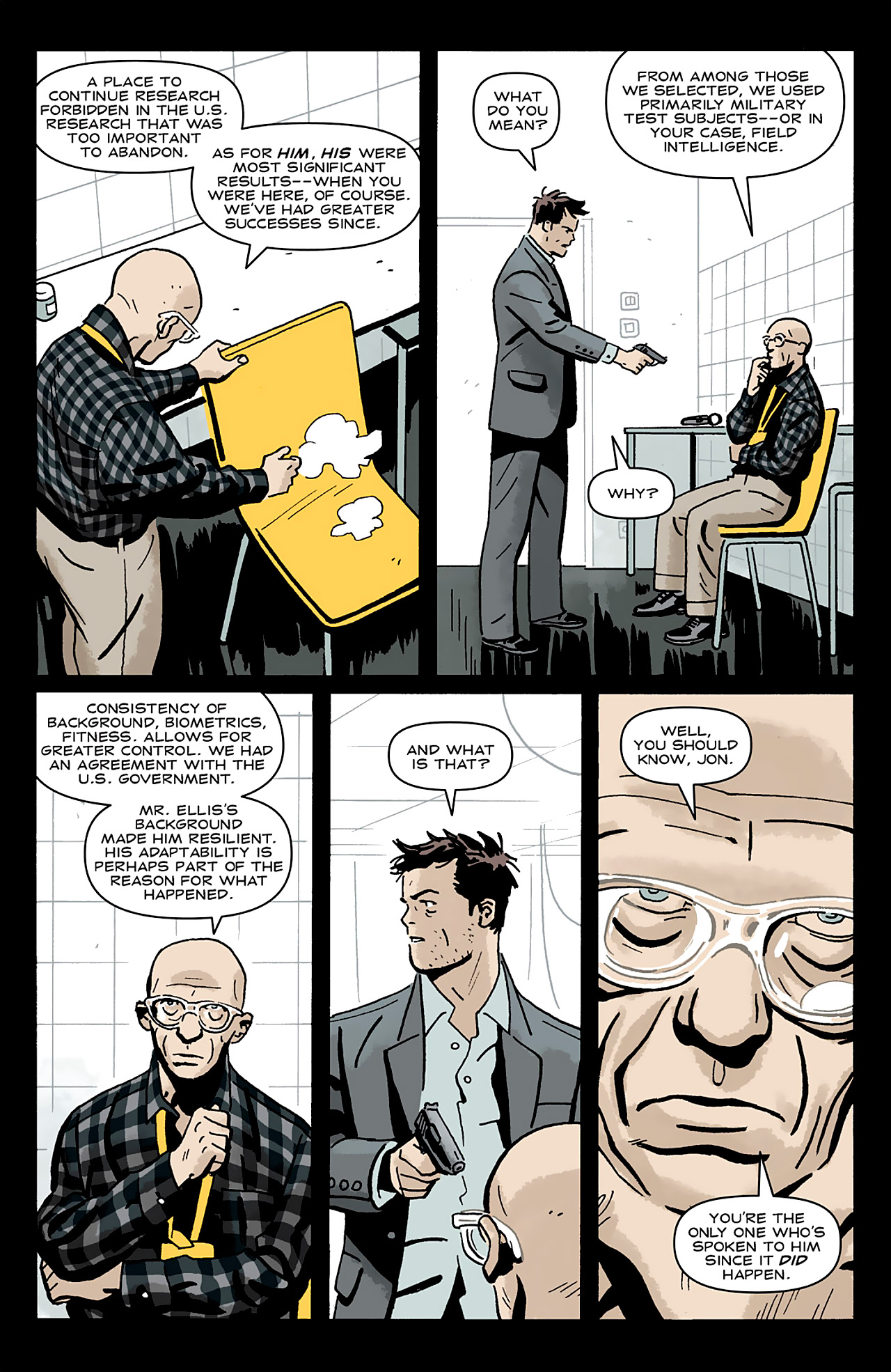 Read online Who is Jake Ellis? comic -  Issue #5 - 10