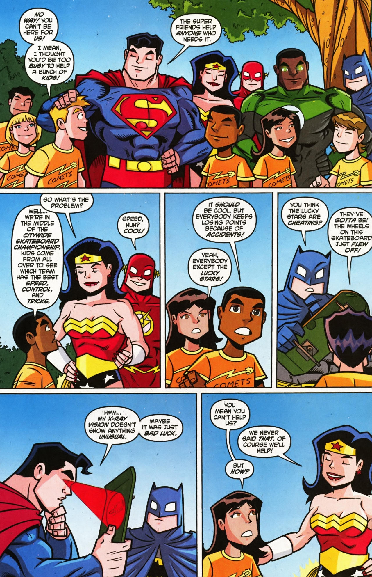 Read online Super Friends comic -  Issue #7 - 8