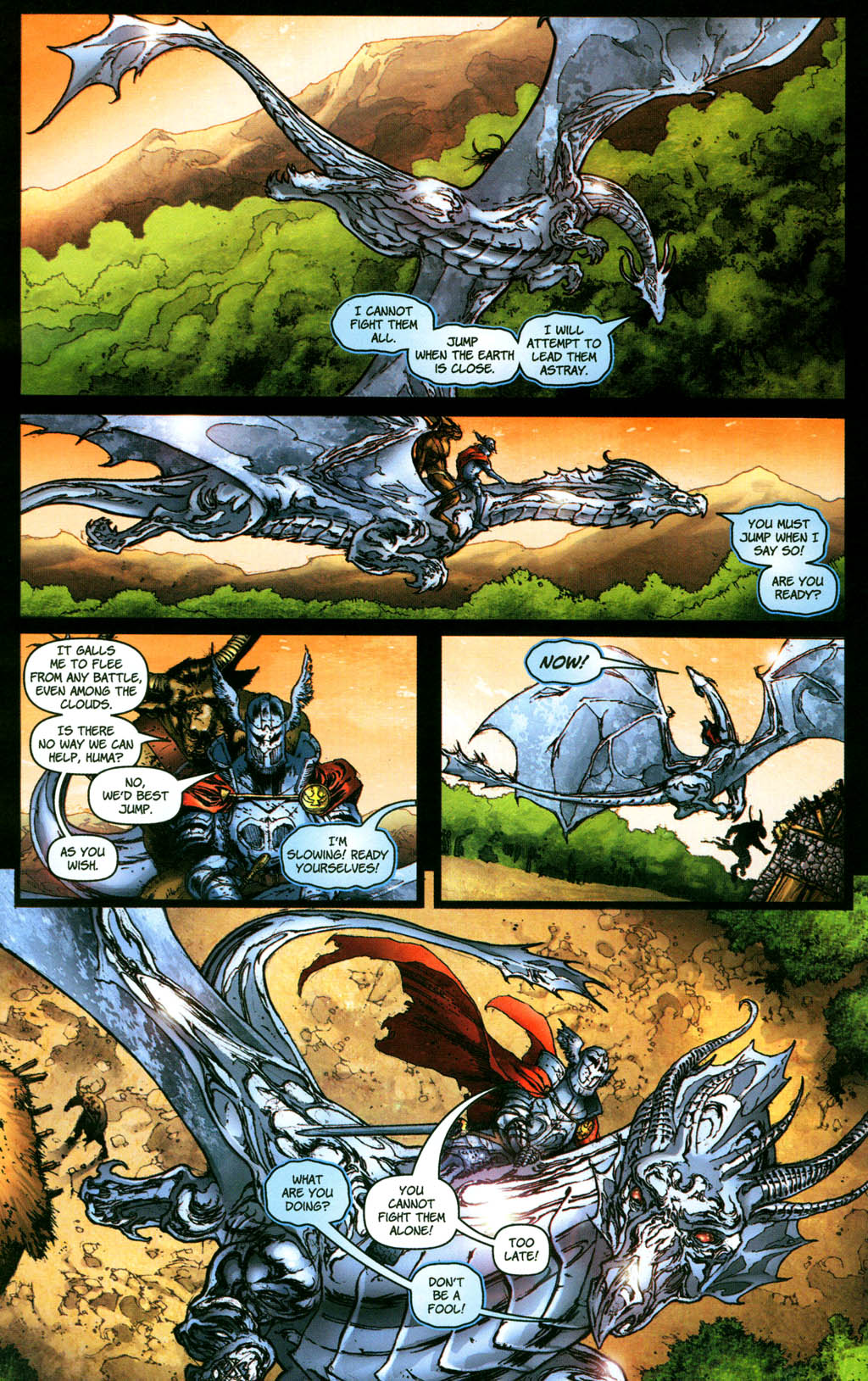 Read online Dragonlance: The Legend of Huma comic -  Issue #2 - 12